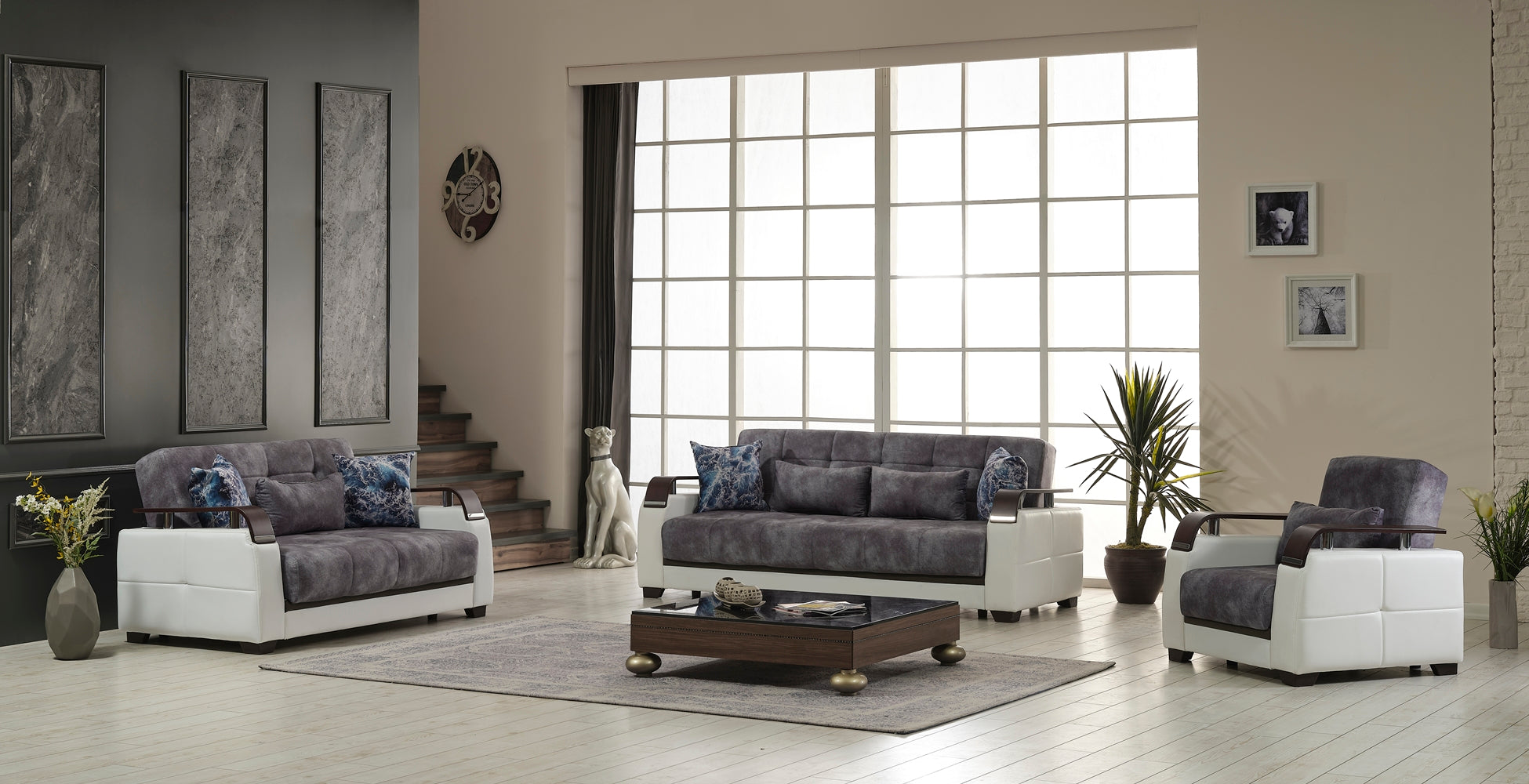 Regina Armchair Light Grey