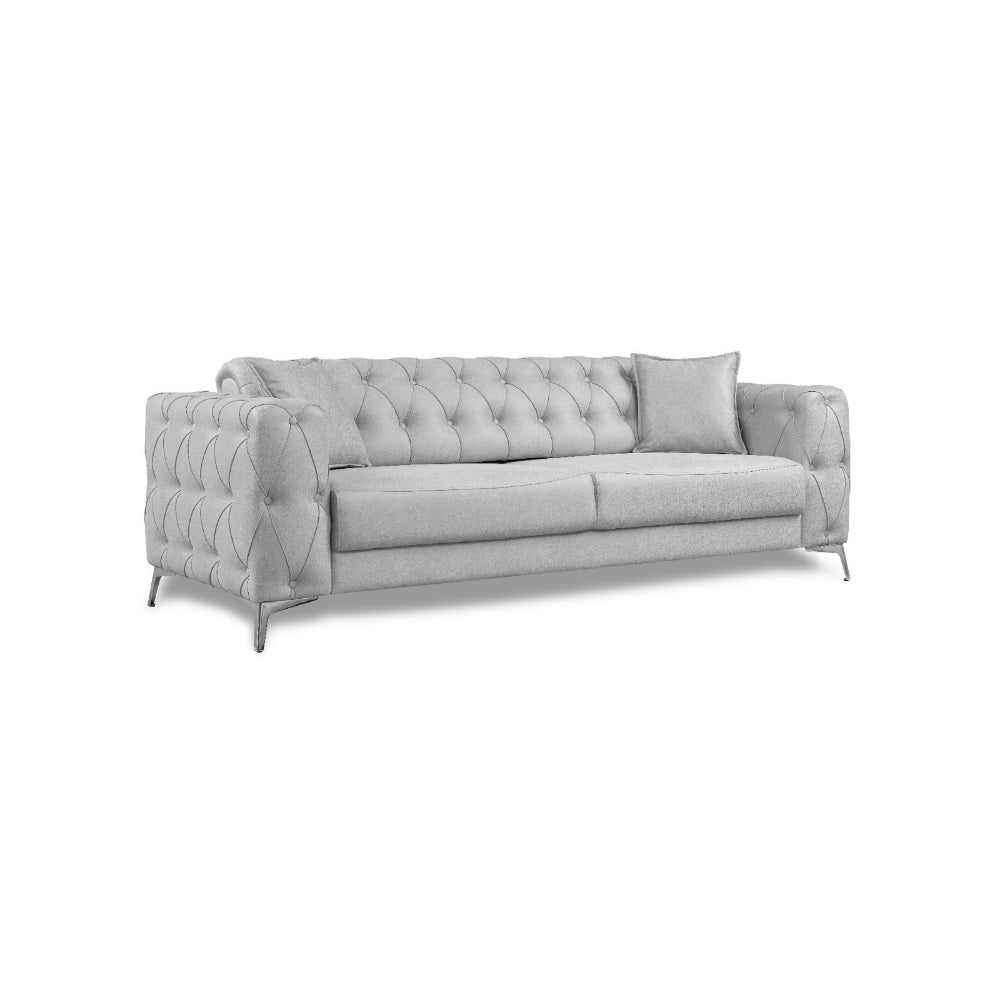 Joza Convertible Livingroom Sofa Zeron Grey