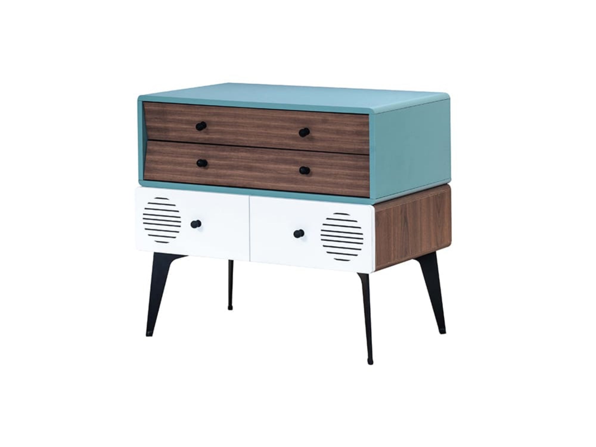 Kampus Kids Room Set (Twin Bed & Nightstand)