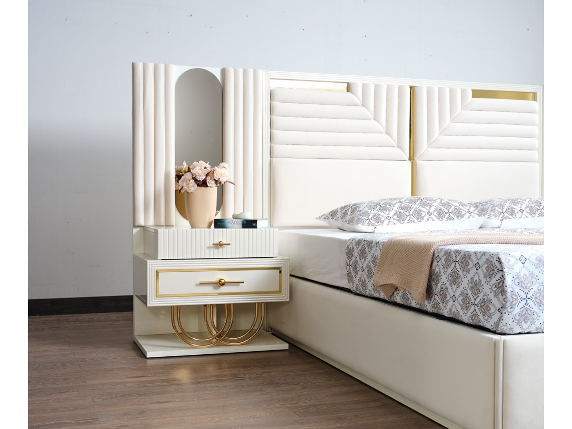 Marsel Storage Bed With Headboard