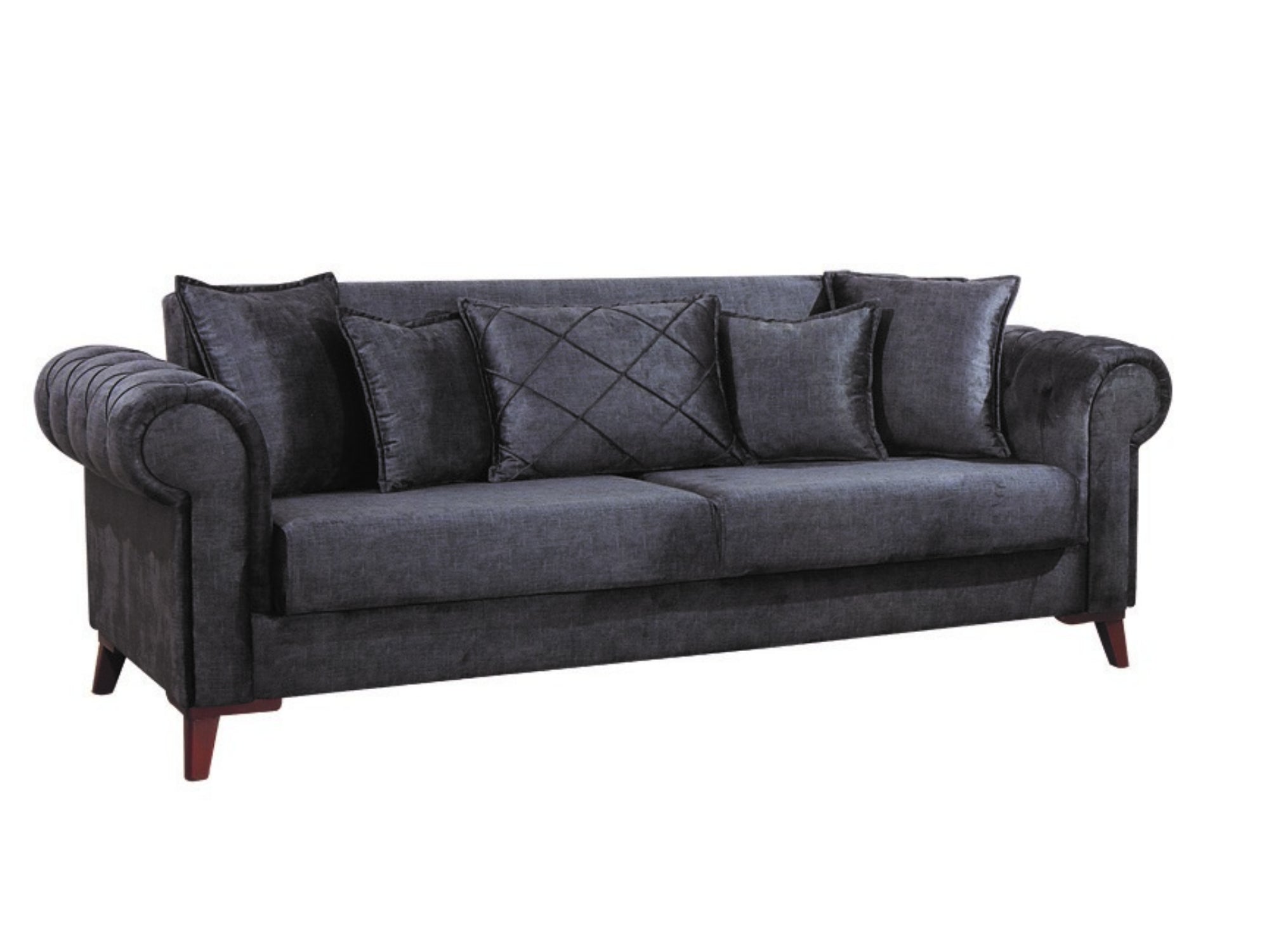 Derozzo Convertible Livingroom Sofa Grey