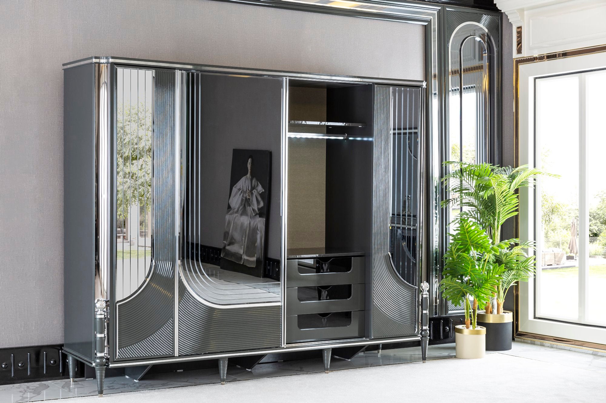 Prada 6 Doors Wardrobe