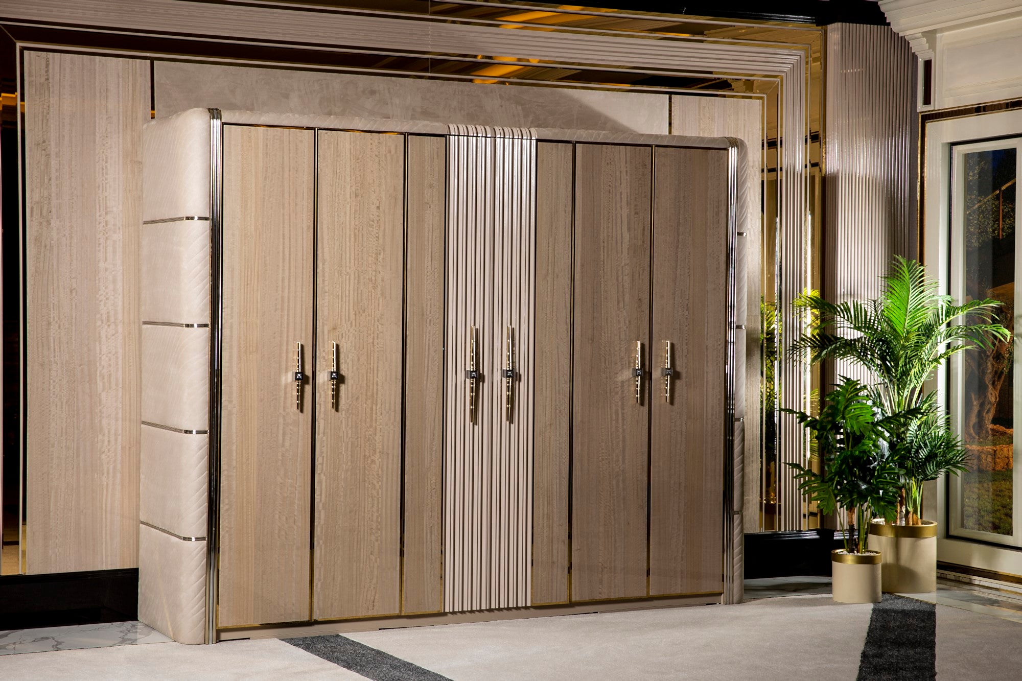 Vegas 6 Doors Wardrobe