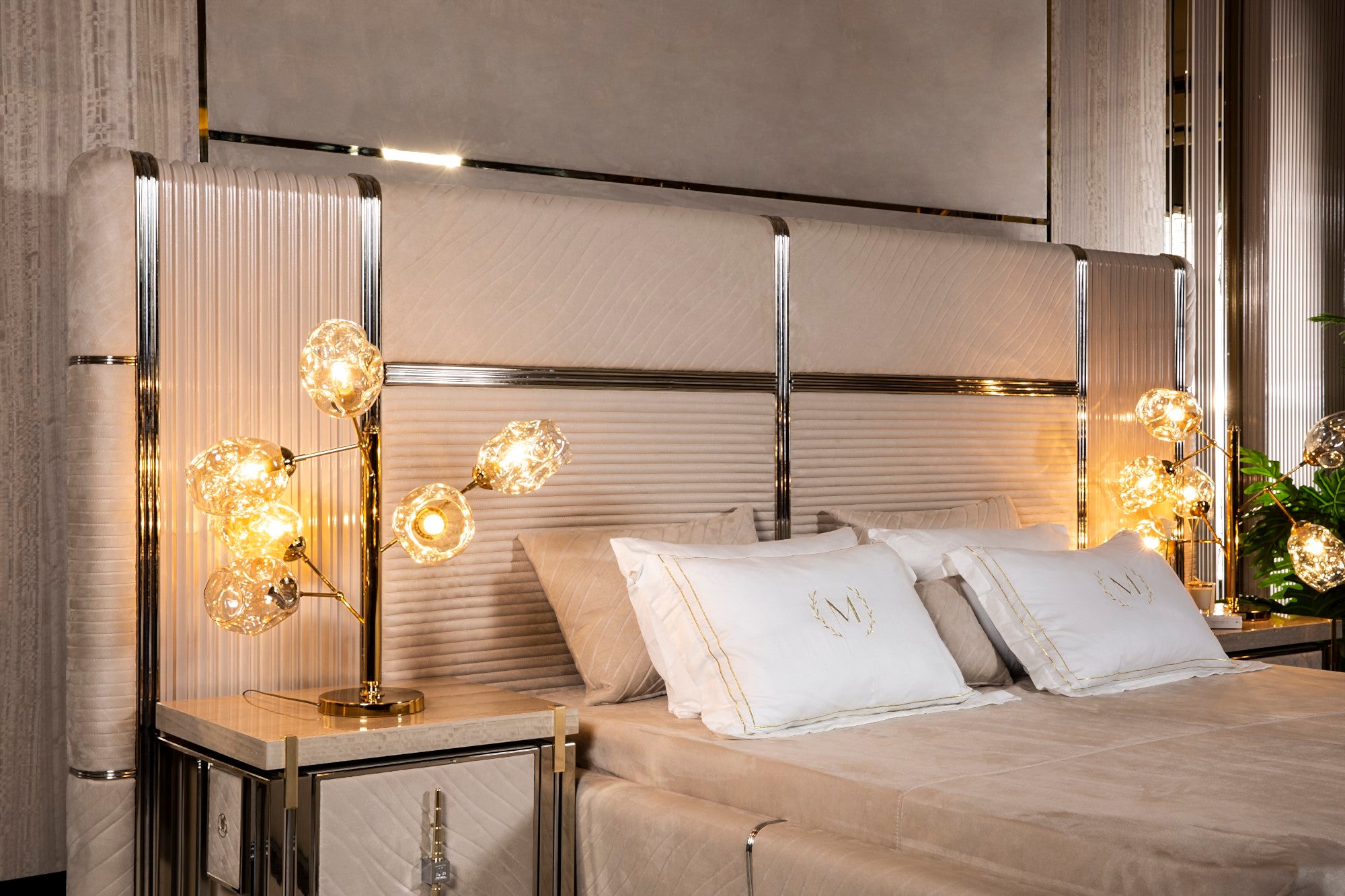 Vegas Storage Bed With Headboard & Bench