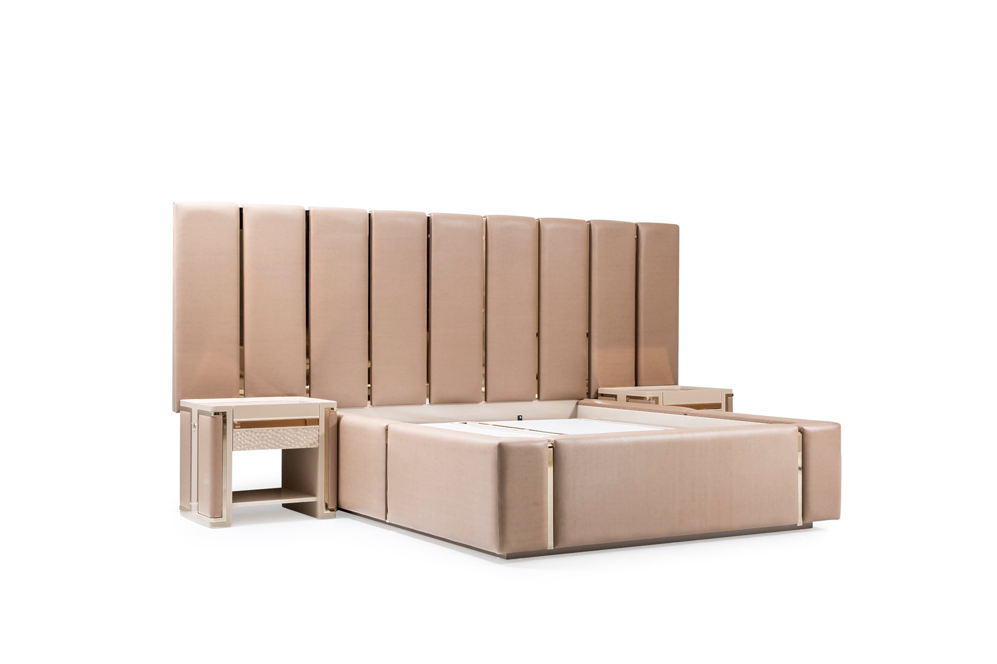Bianca Storage Bed With Headboard & Bench