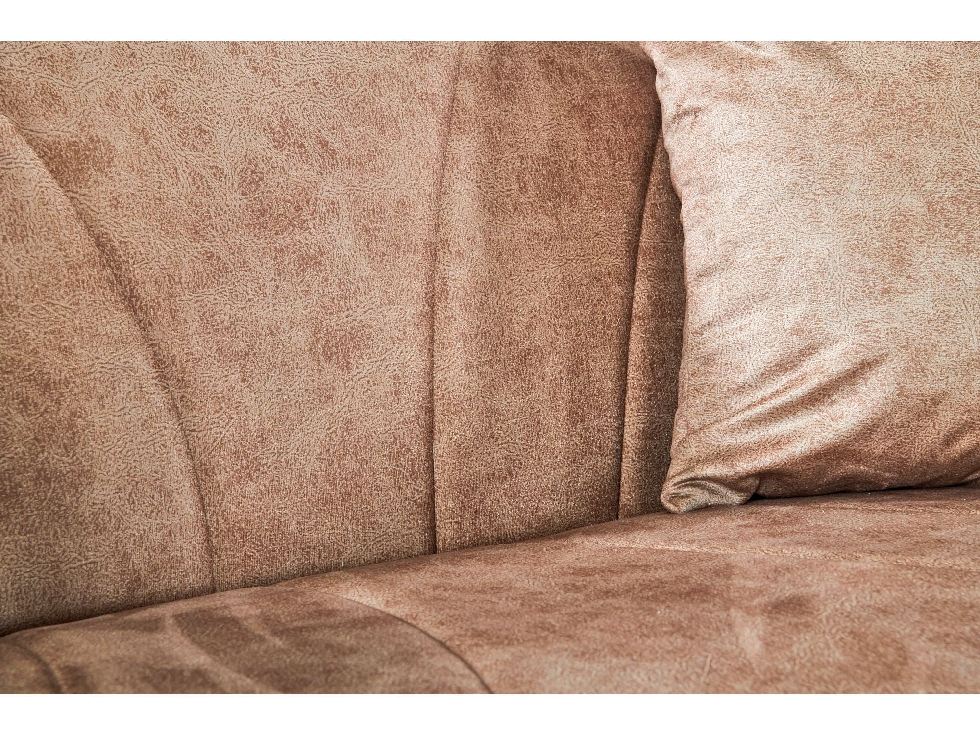 Senem Convertible Livingroom (2 Sofa & 2 Chair) Light Brown
