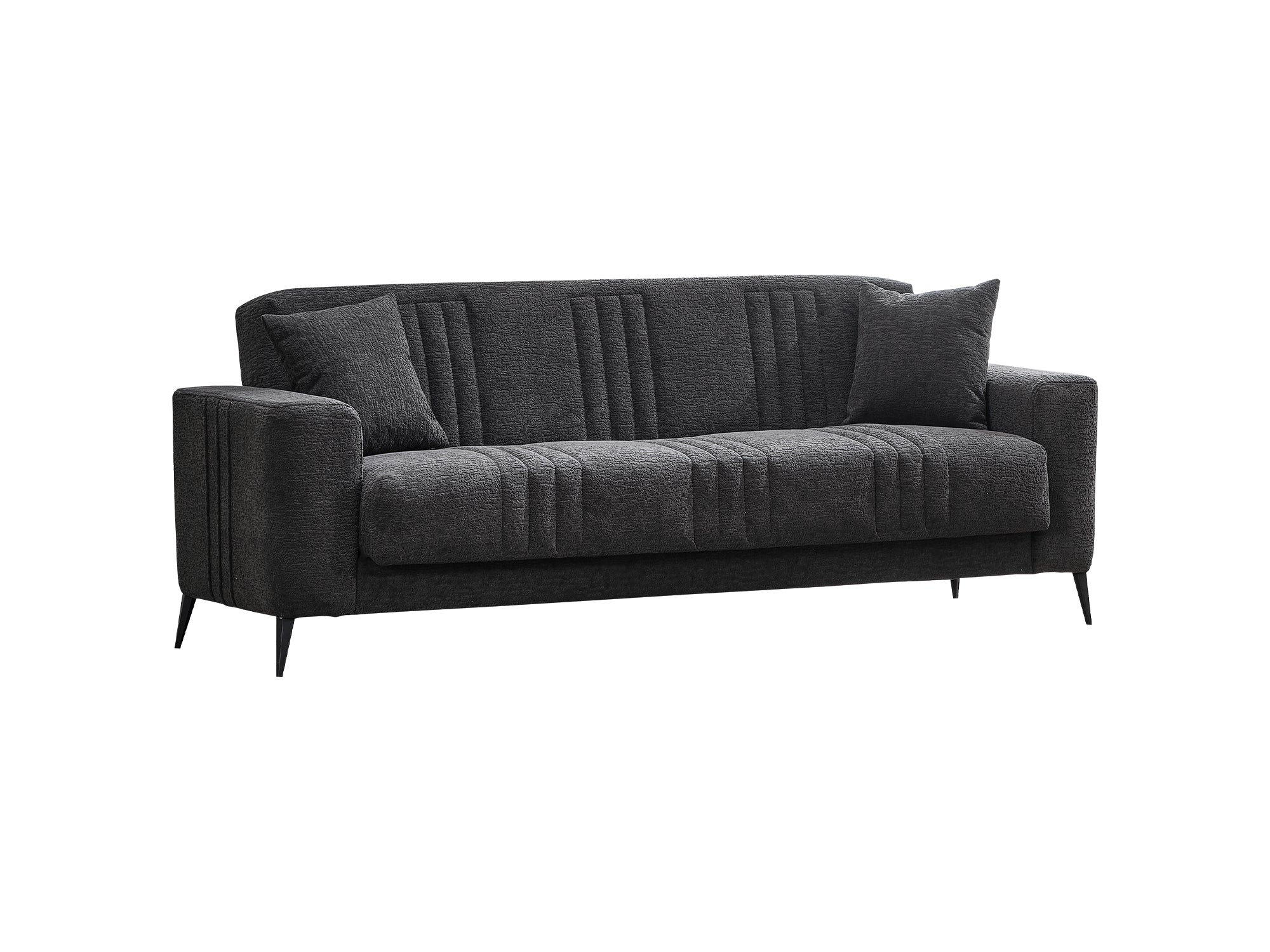 Adela Convertible Sofa Anthracite