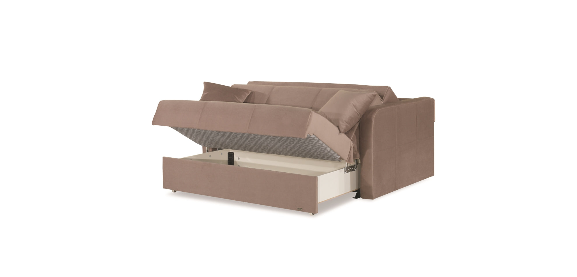 Adonis Plus Convertible Sofa Light Brown