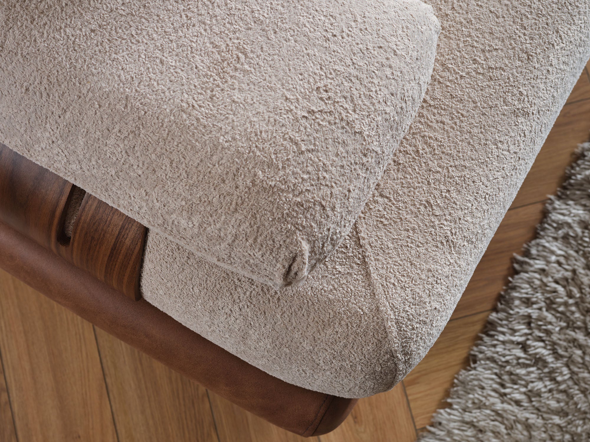 Alexa Convertible Sofa Cream