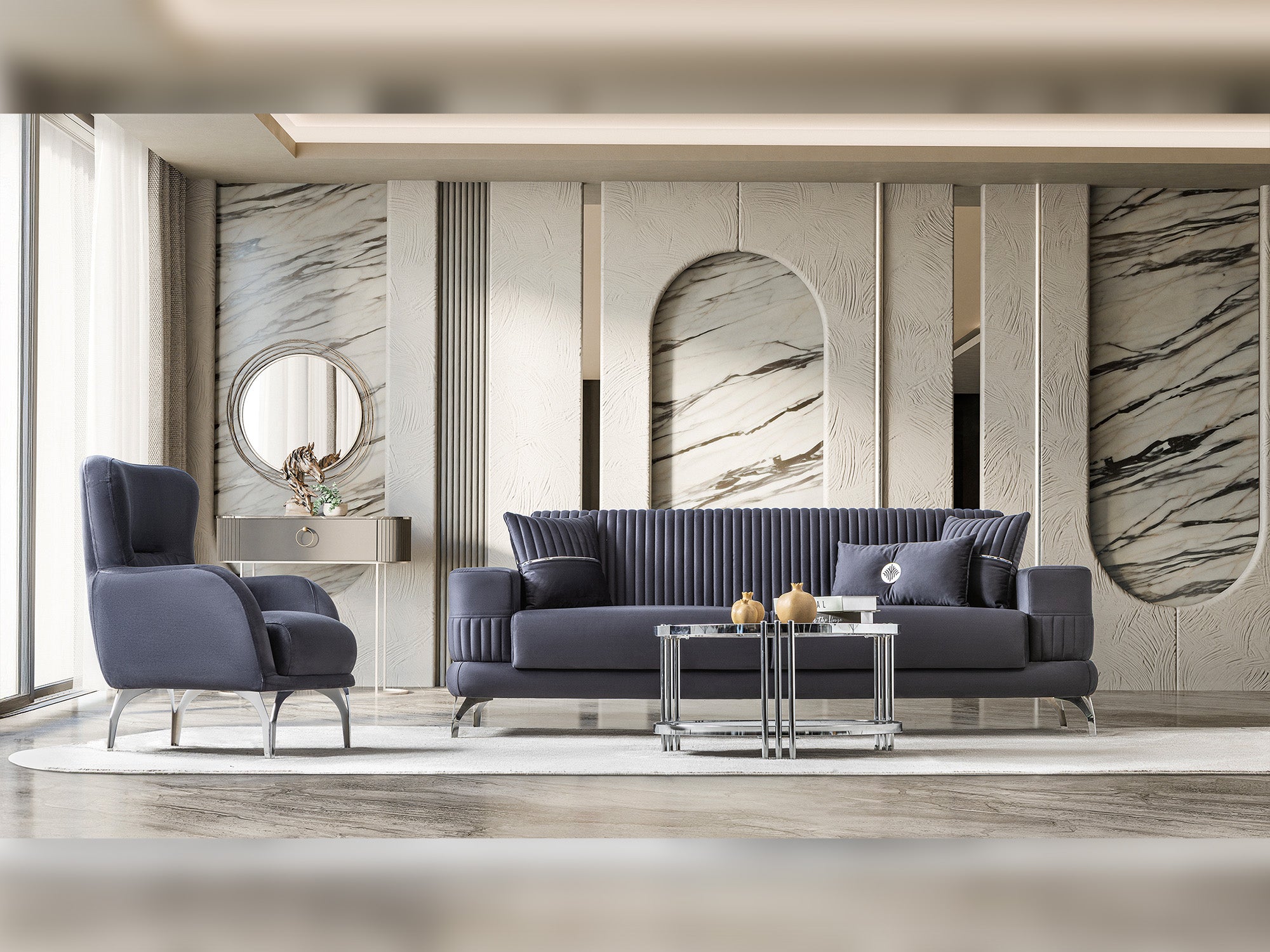 Aspendos Convertible Sofa