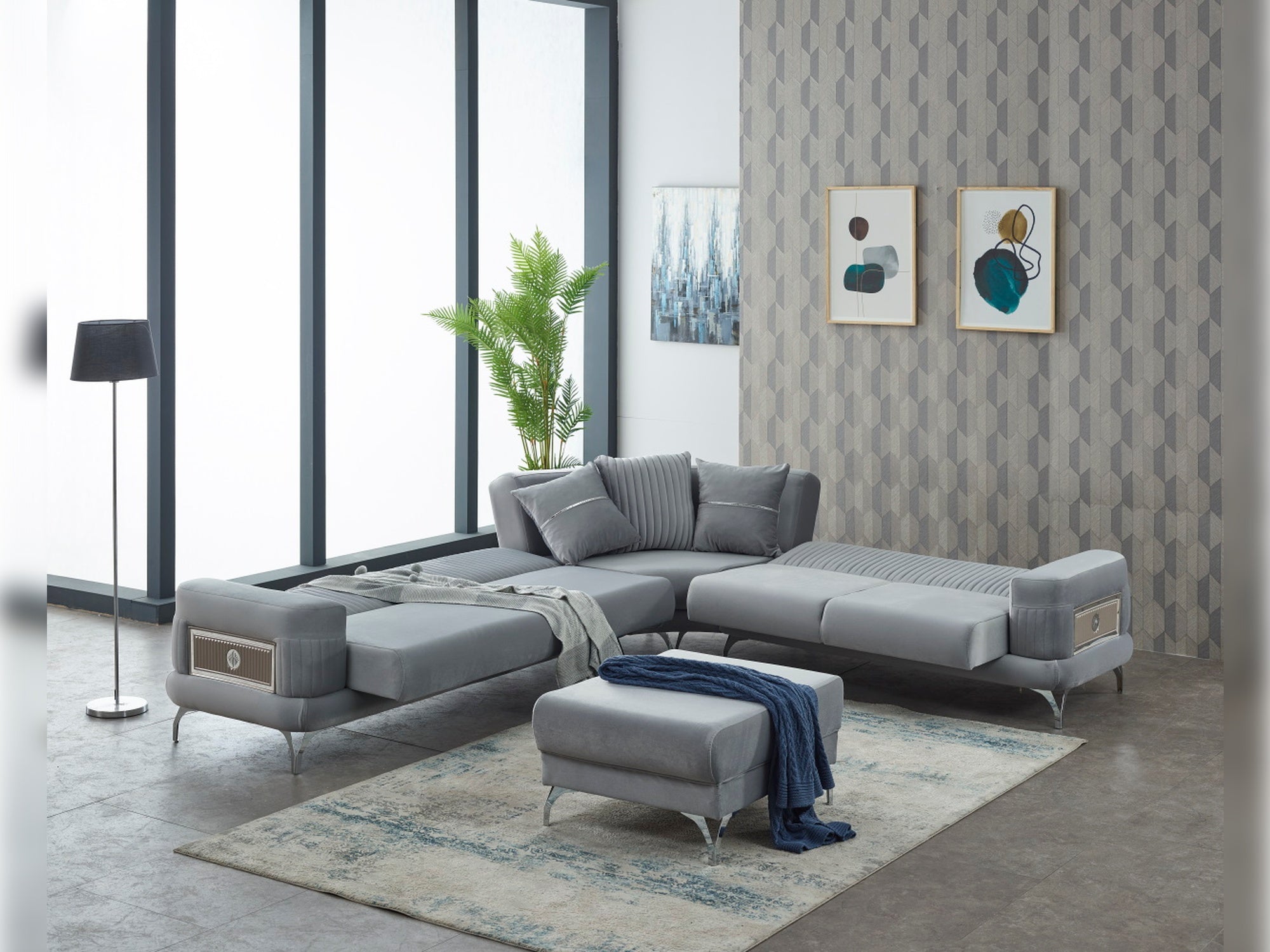 Aspendos Convertible Sectional