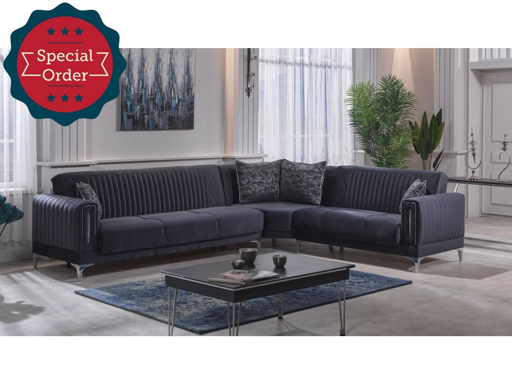 Asya Convertible Sectional