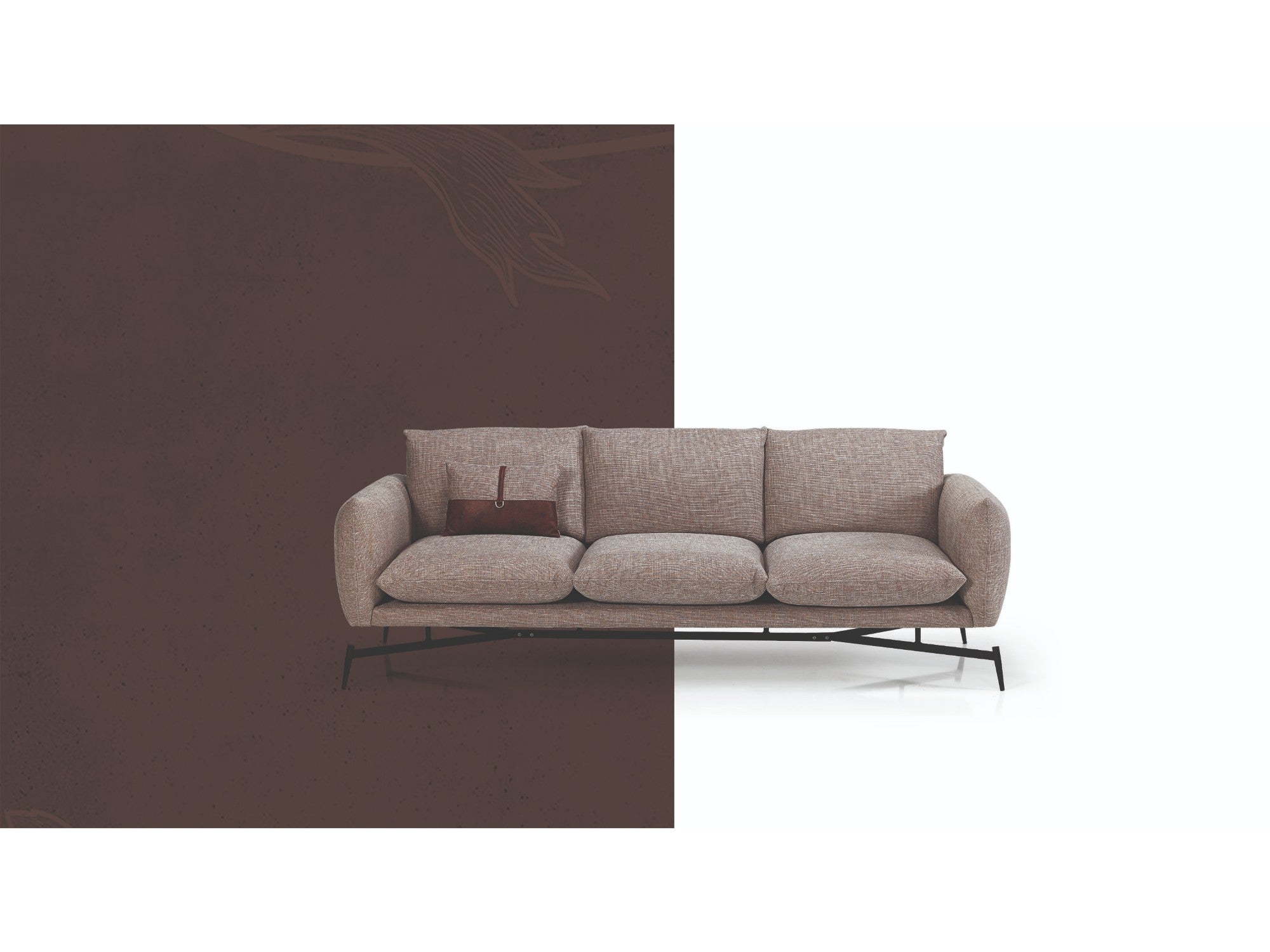 Bold Stationary Livingroom Set (2 Sofa & 2 Chair)