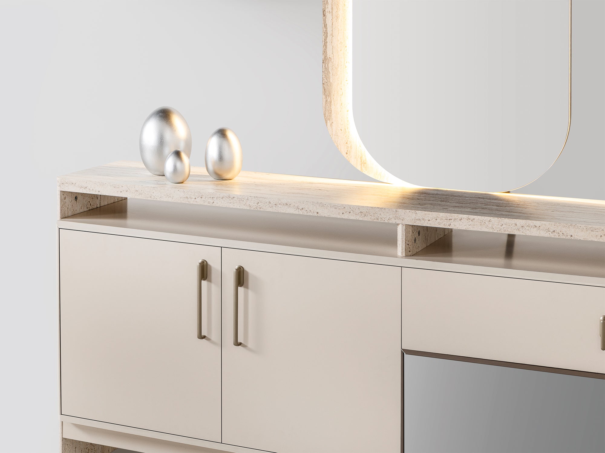 Bern Consol With Mirror