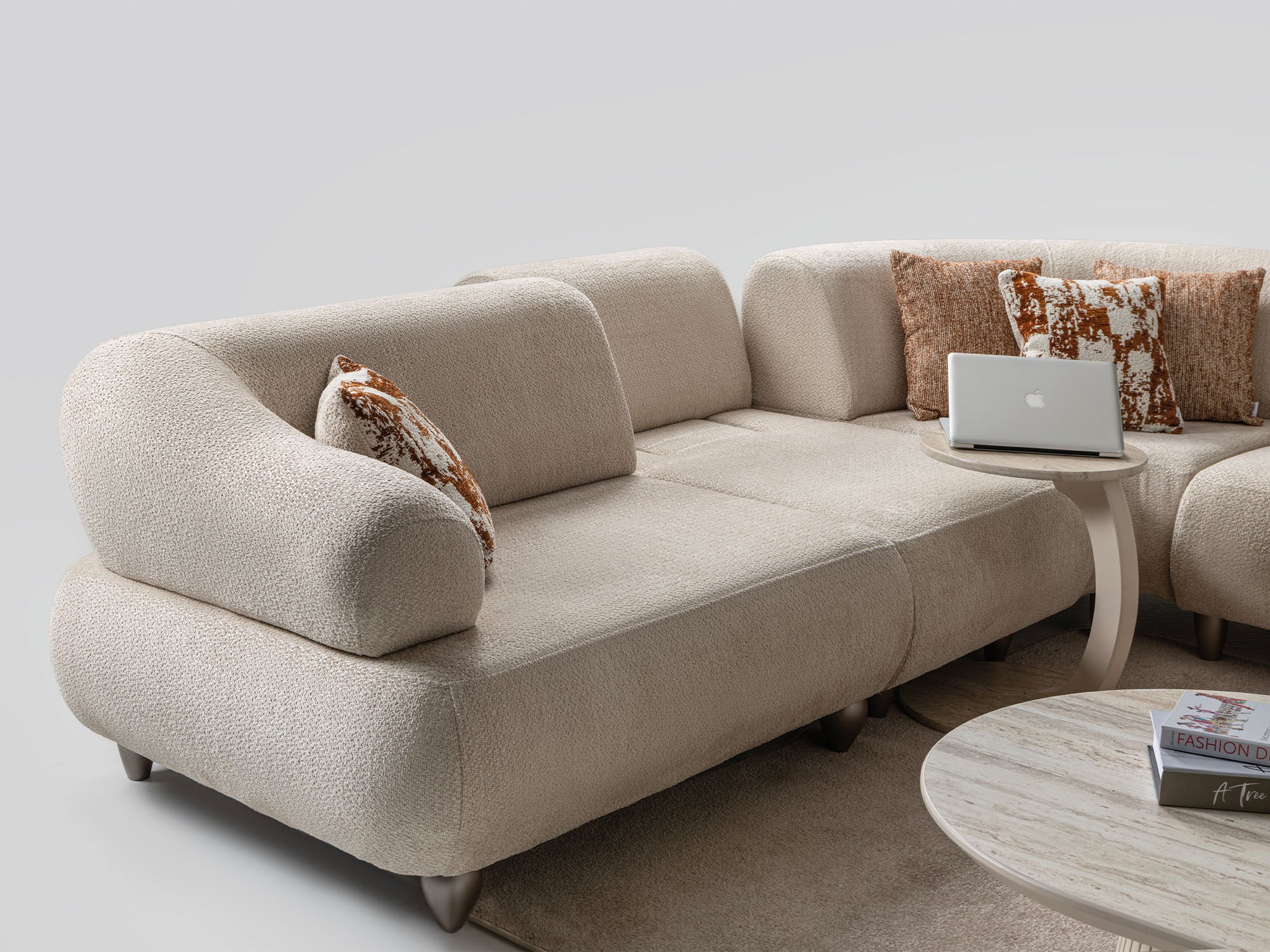 Bern Modular Sectional Sofa Cream
