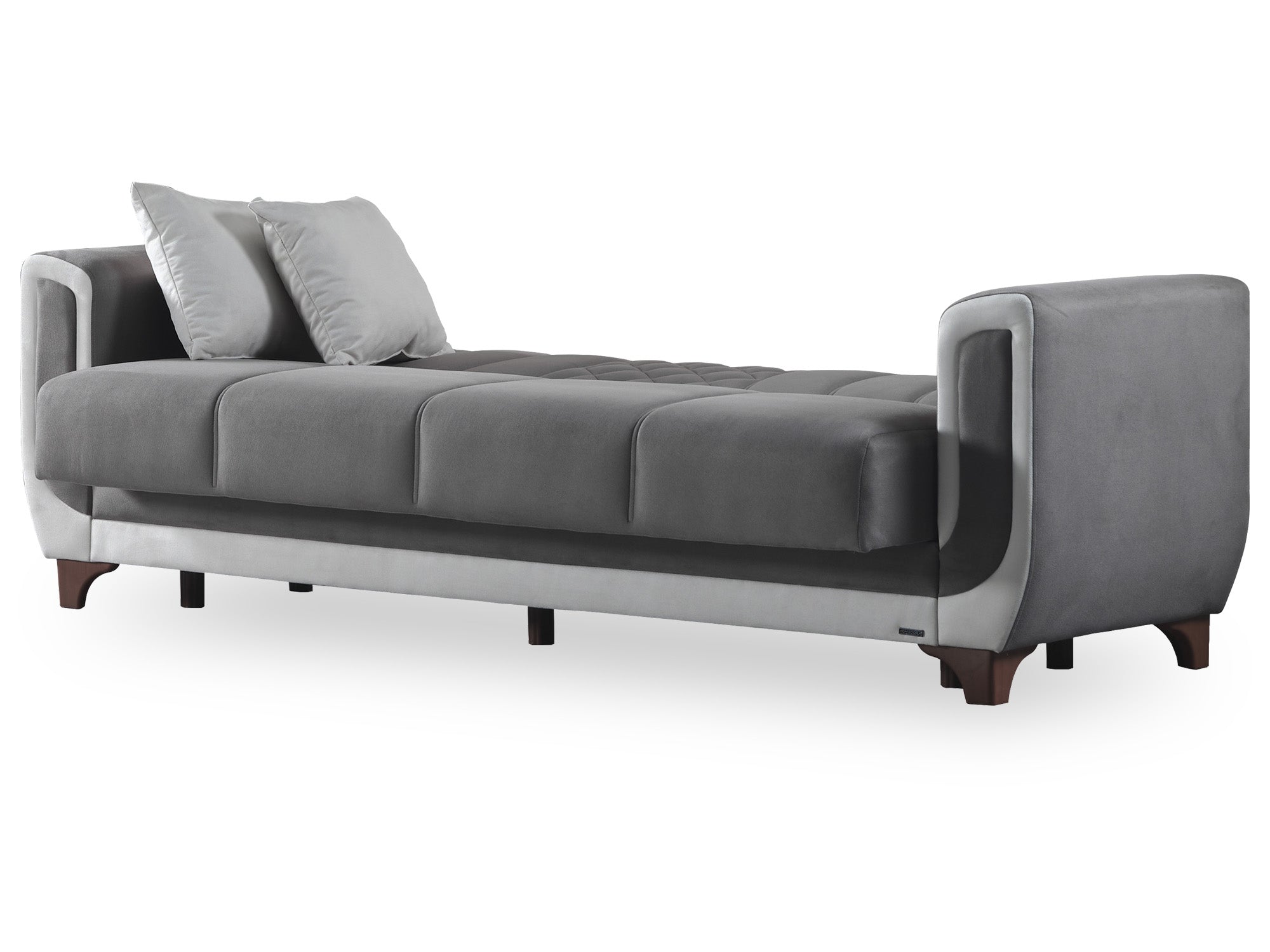 Berre Convertible Sofa Grey