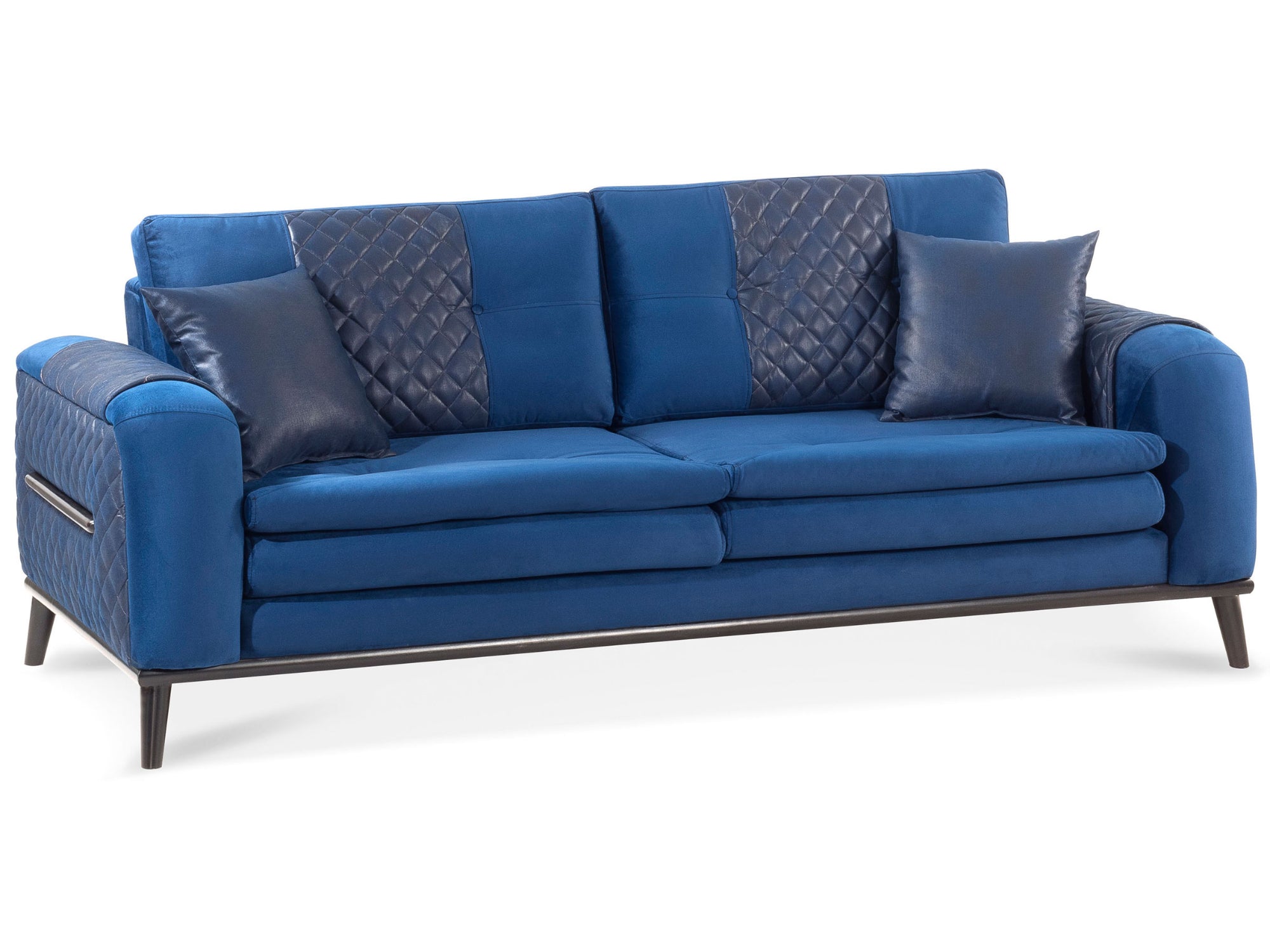 Casabel Convertible Livingroom (1 Sofa & 1 Chair) Navy