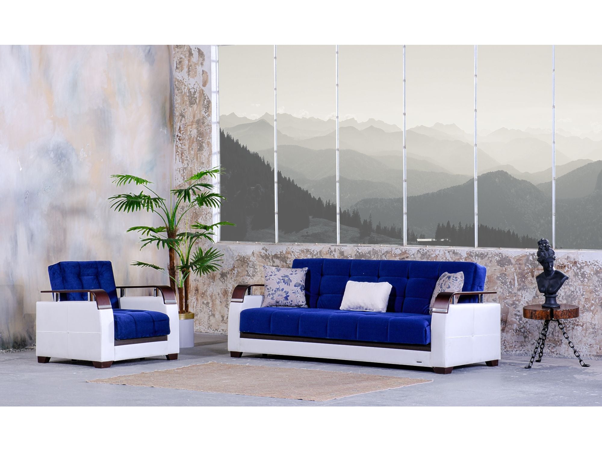 Regina Armchair Navy