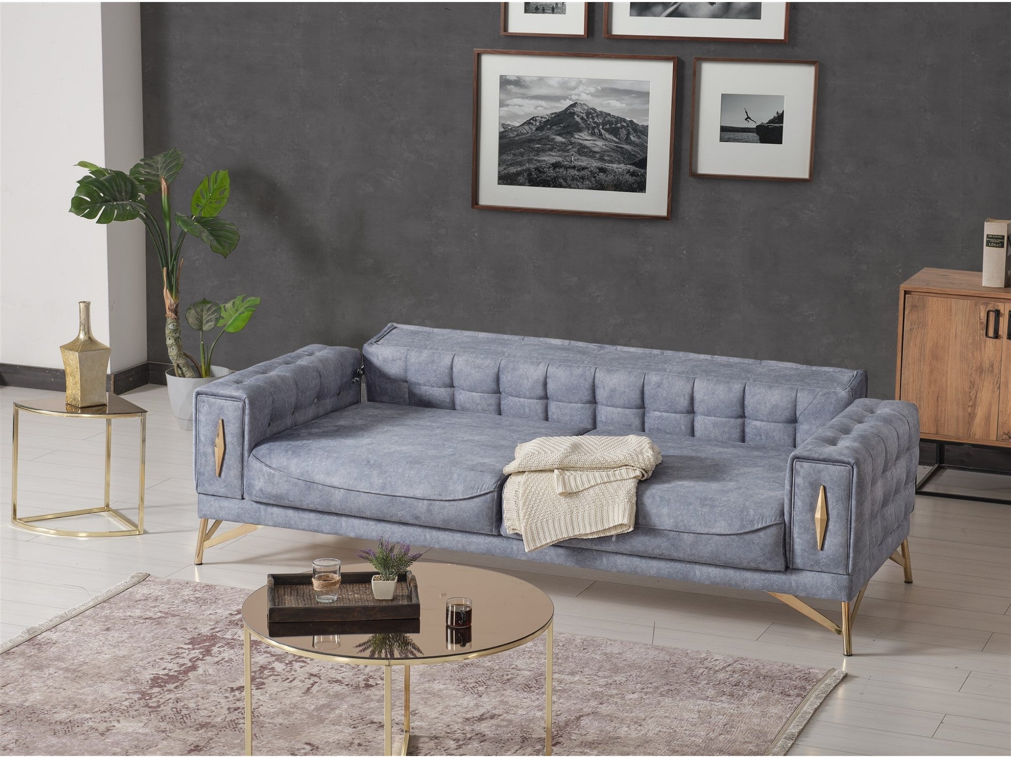 İstanbul Convertible Livingroom Set (2 Sofa & 2 Chair)