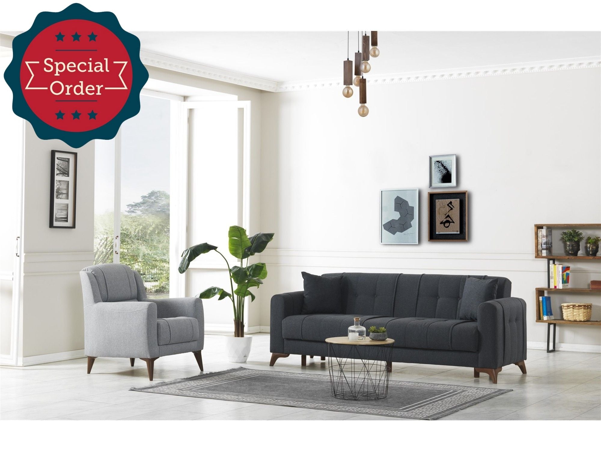 Fabel Convertible Sofa