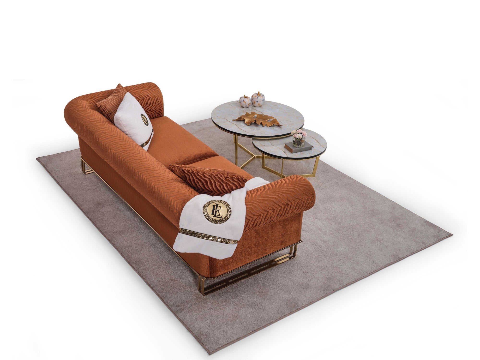 Elba Stationary Livingroom Set (2 Sofa & 2 Chair)
