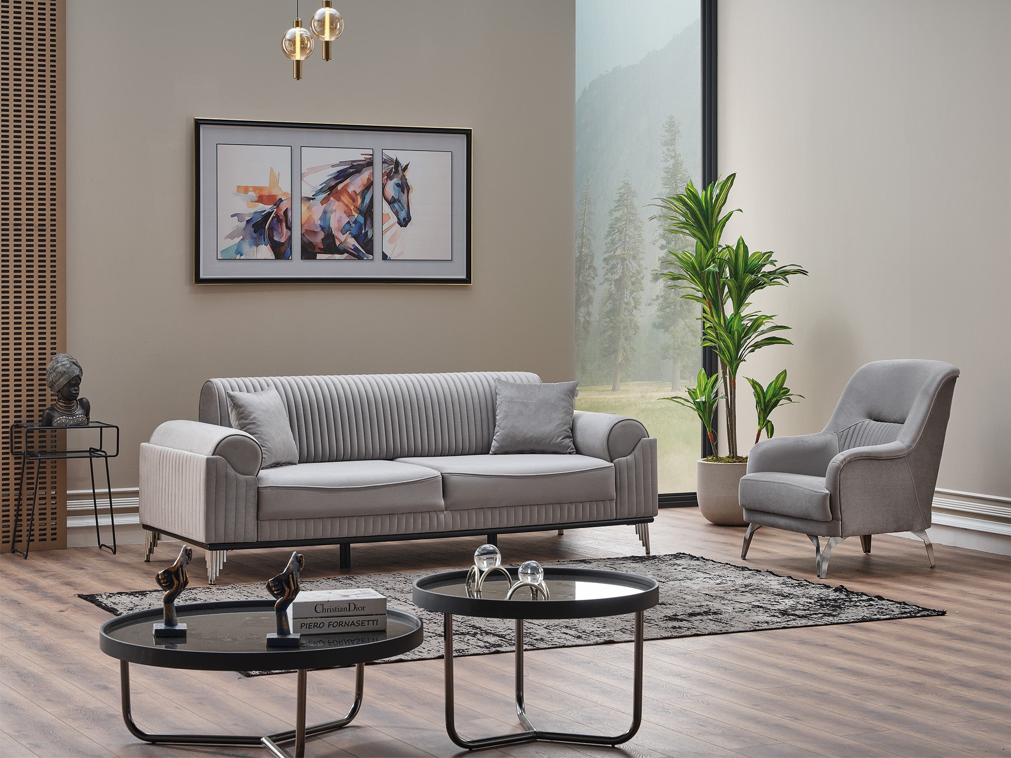 Everest Chair Light Grey