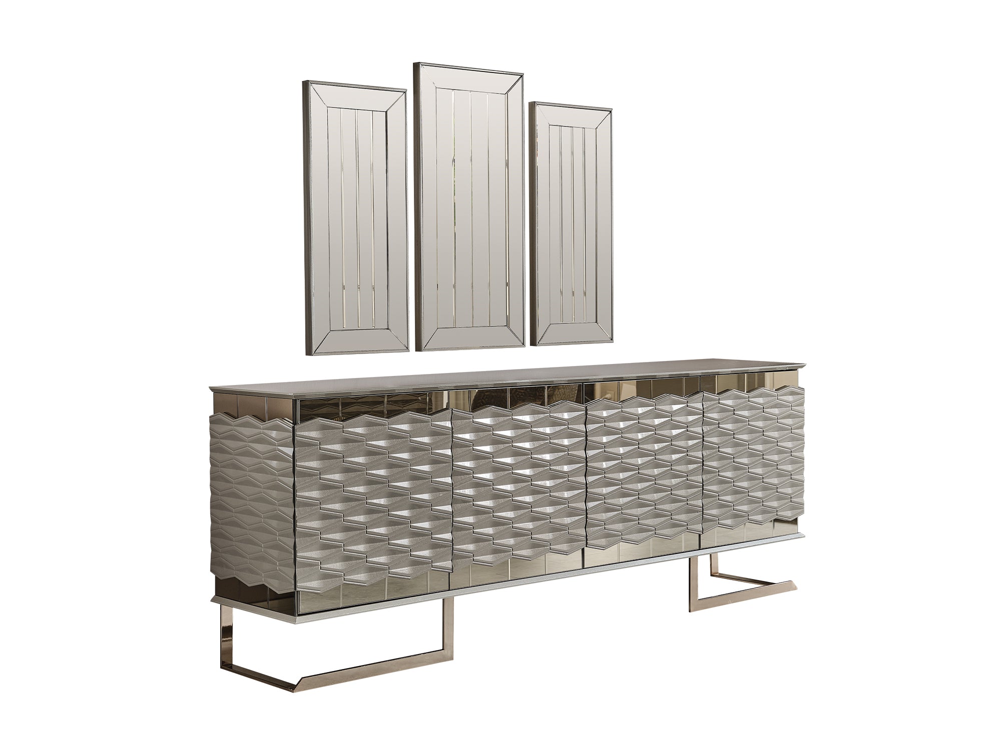 Gokce Consol With Mirror