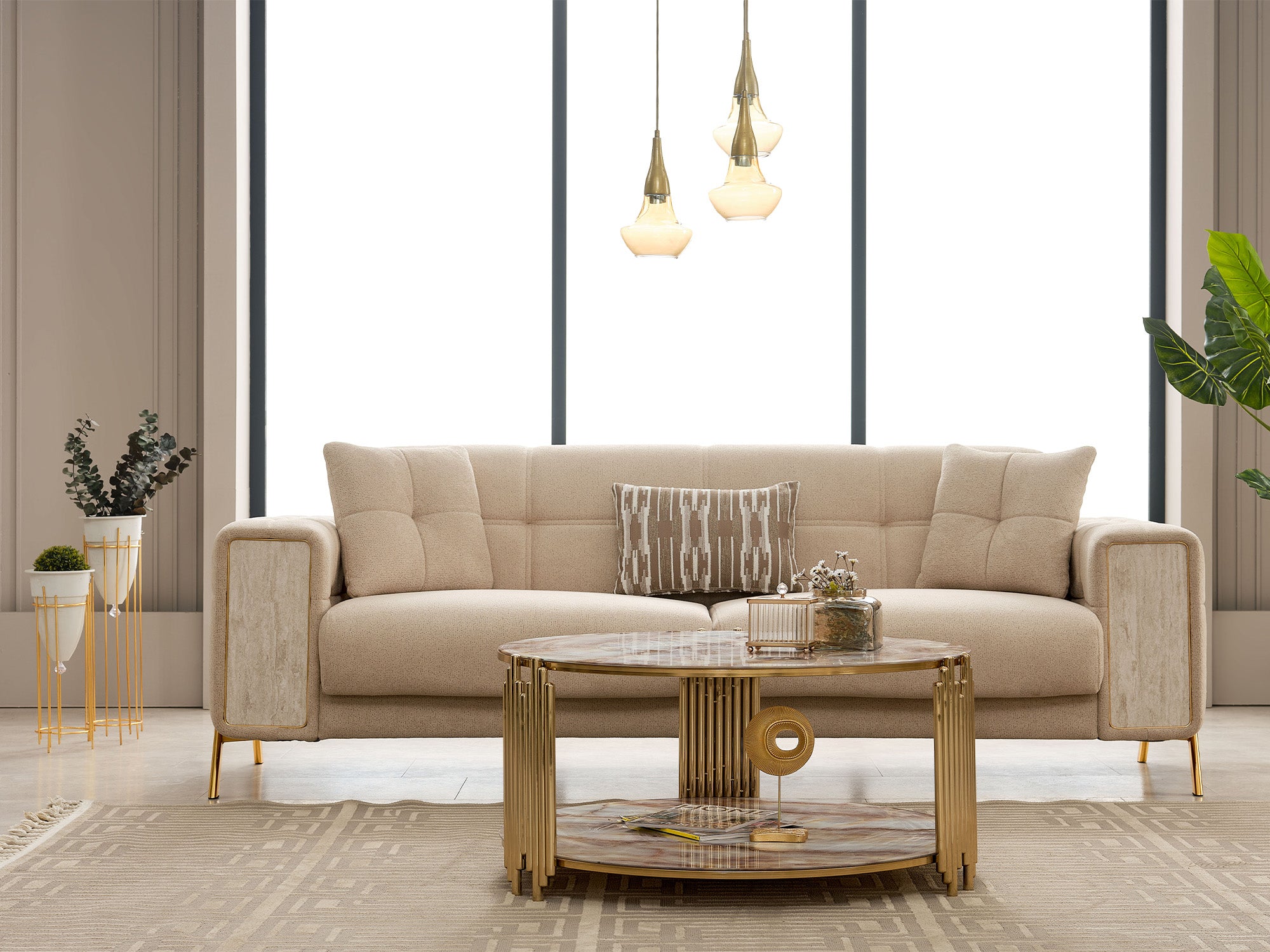 Guido Convertible Loveseat