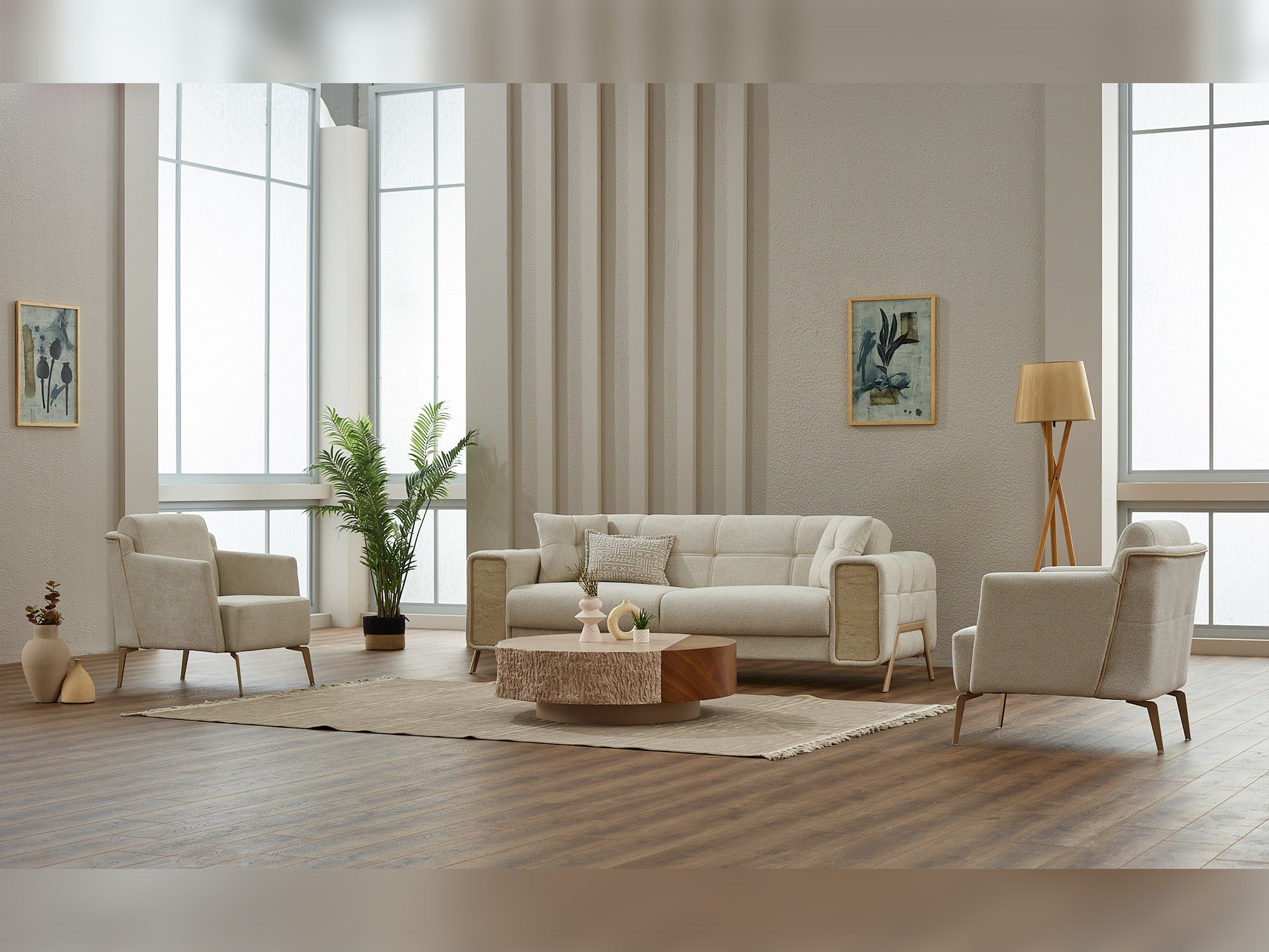 Guido Convertible Loveseat