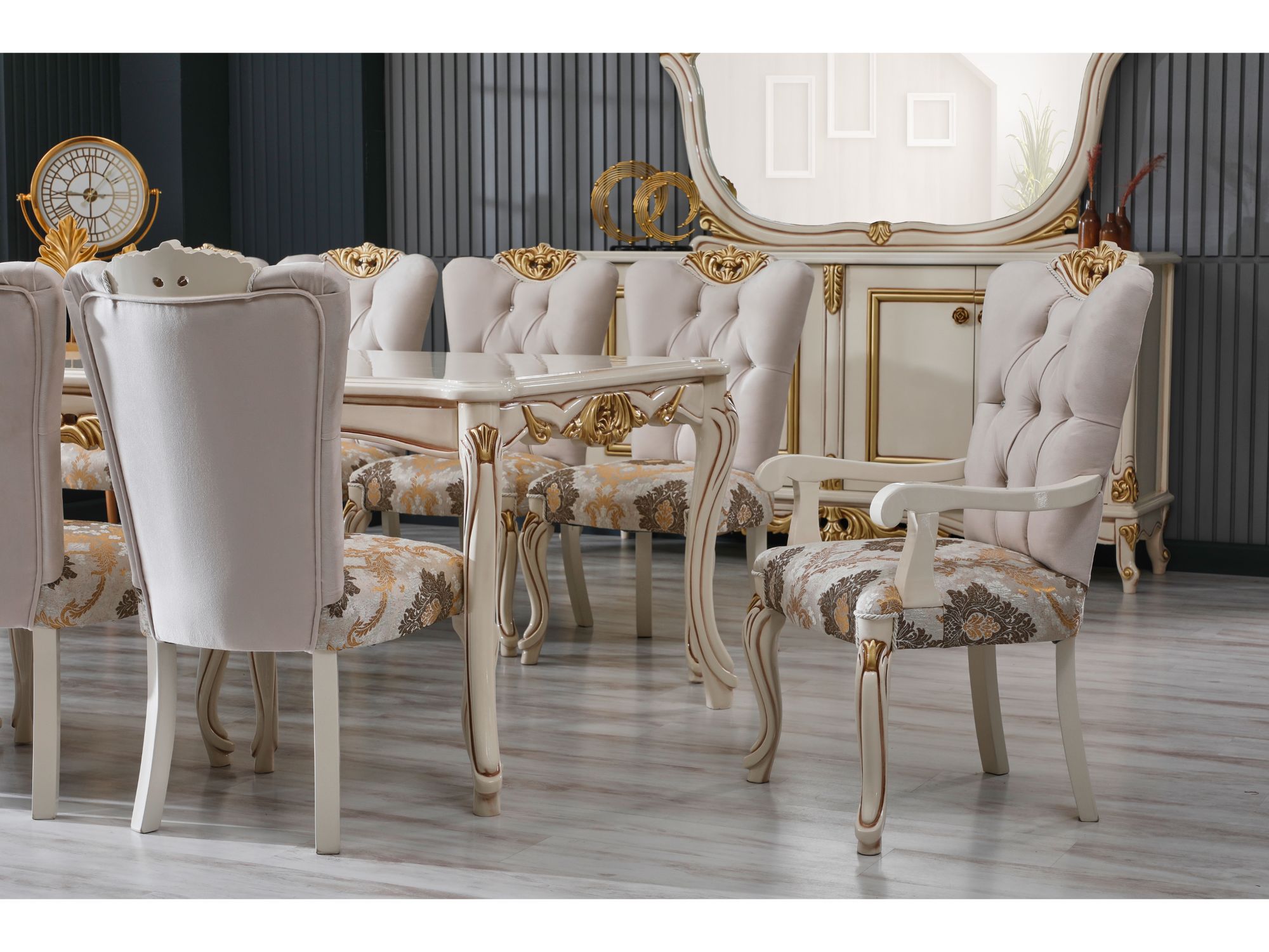Buse Diningroom Table Cream