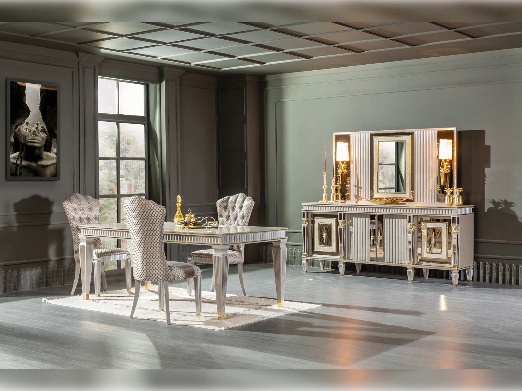 Istanbul Diningroom Consol With Mirror
