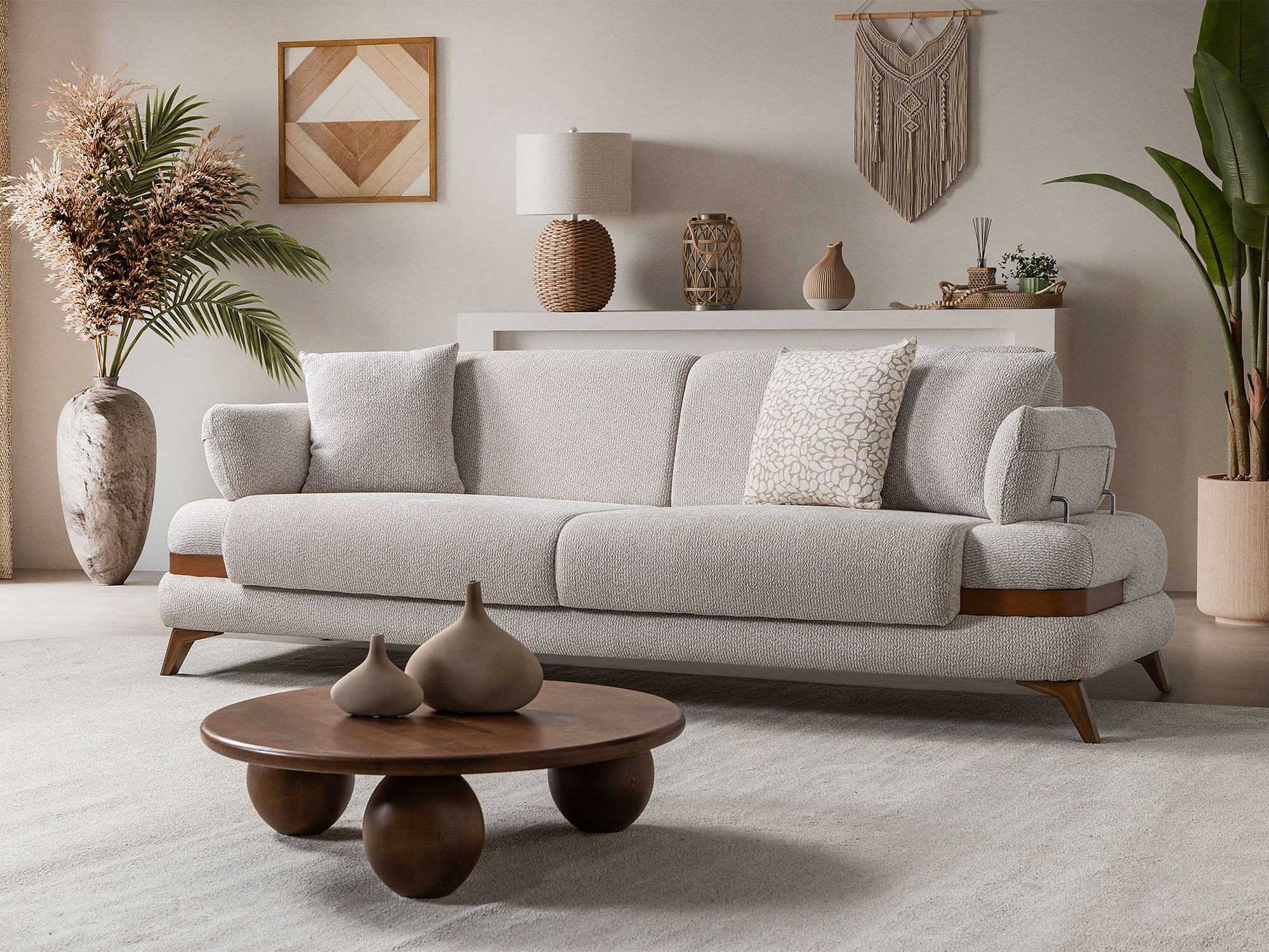 Loris Convertible Sofa