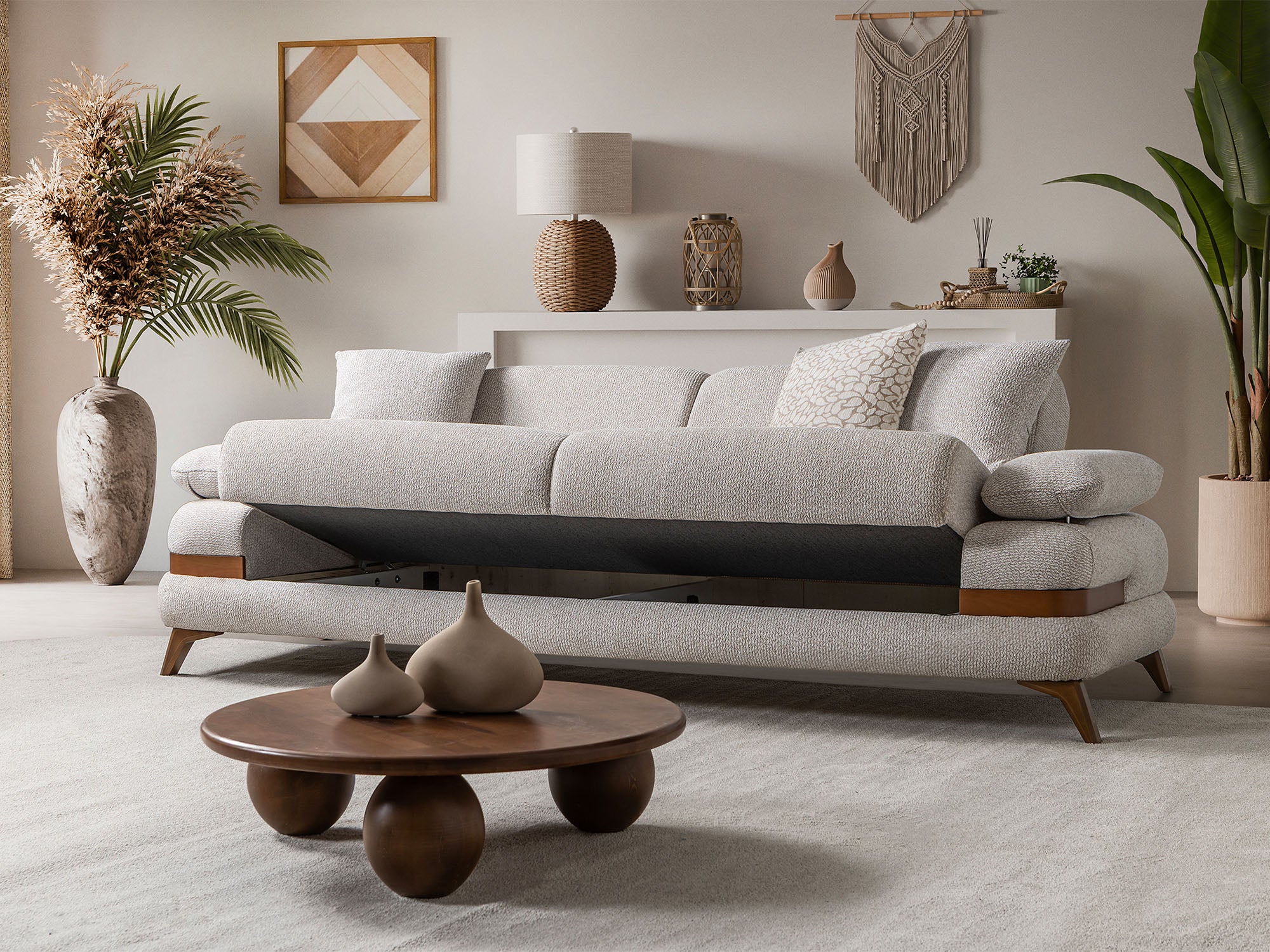 Loris Convertible Sofa