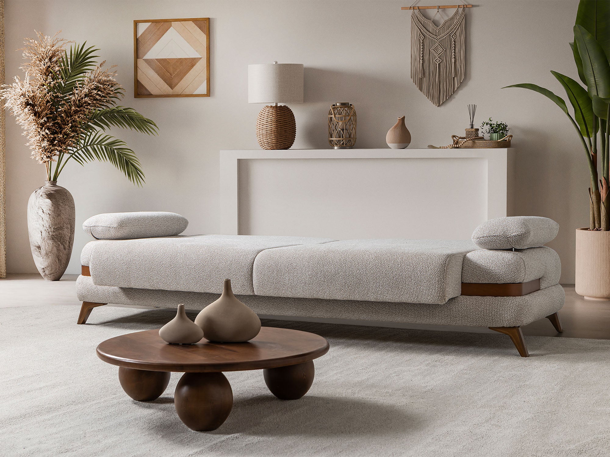 Loris Convertible Sofa
