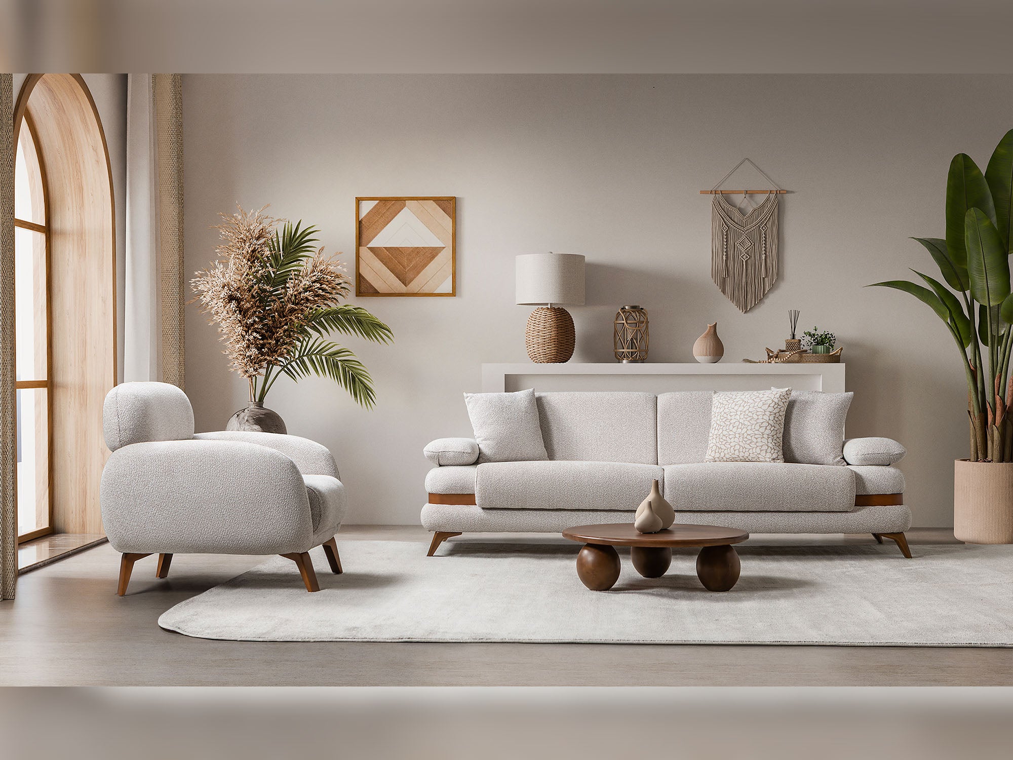 Loris Convertible Sofa