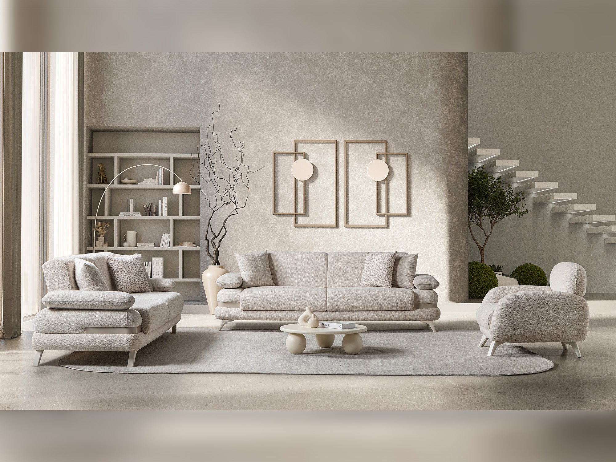 Loris Convertible Sofa