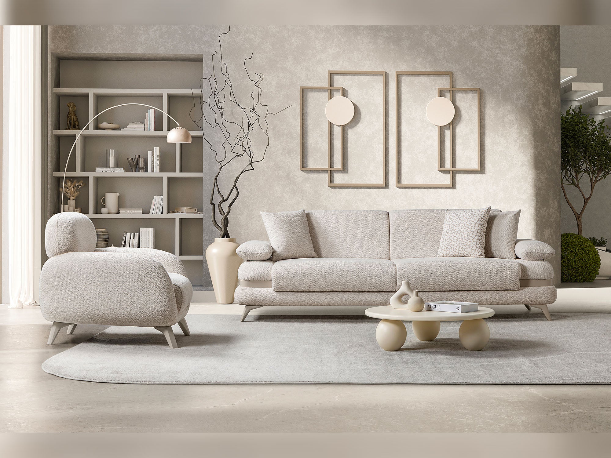 Loris Convertible Sofa