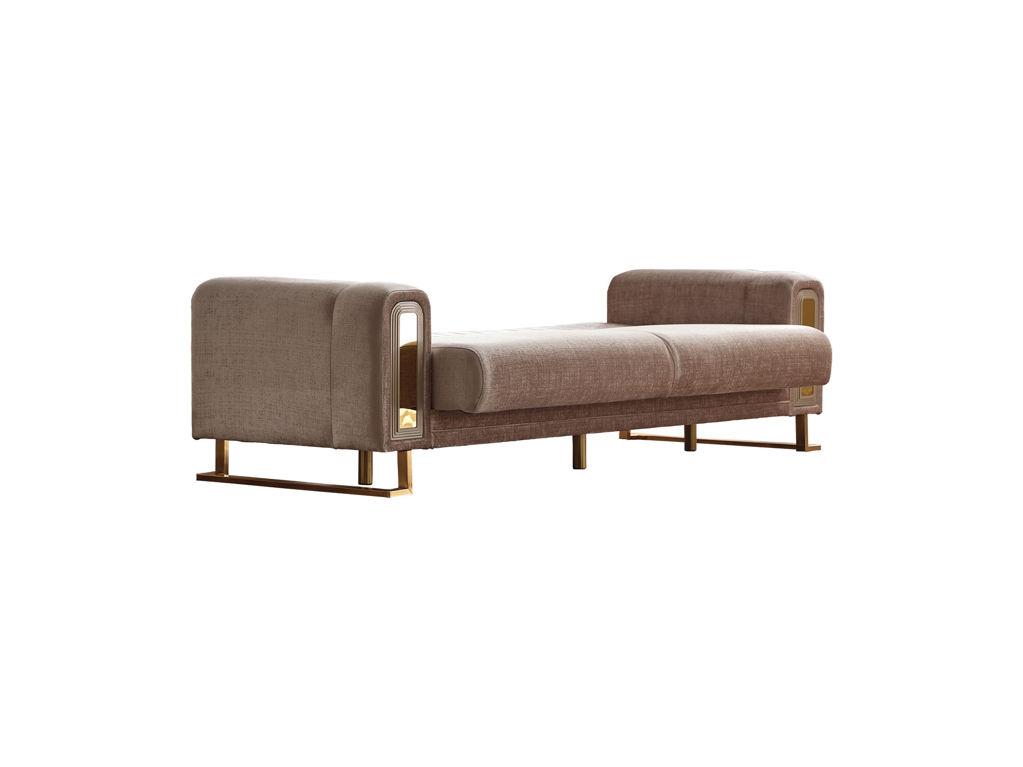 Lotus Convertible Sofa Cream