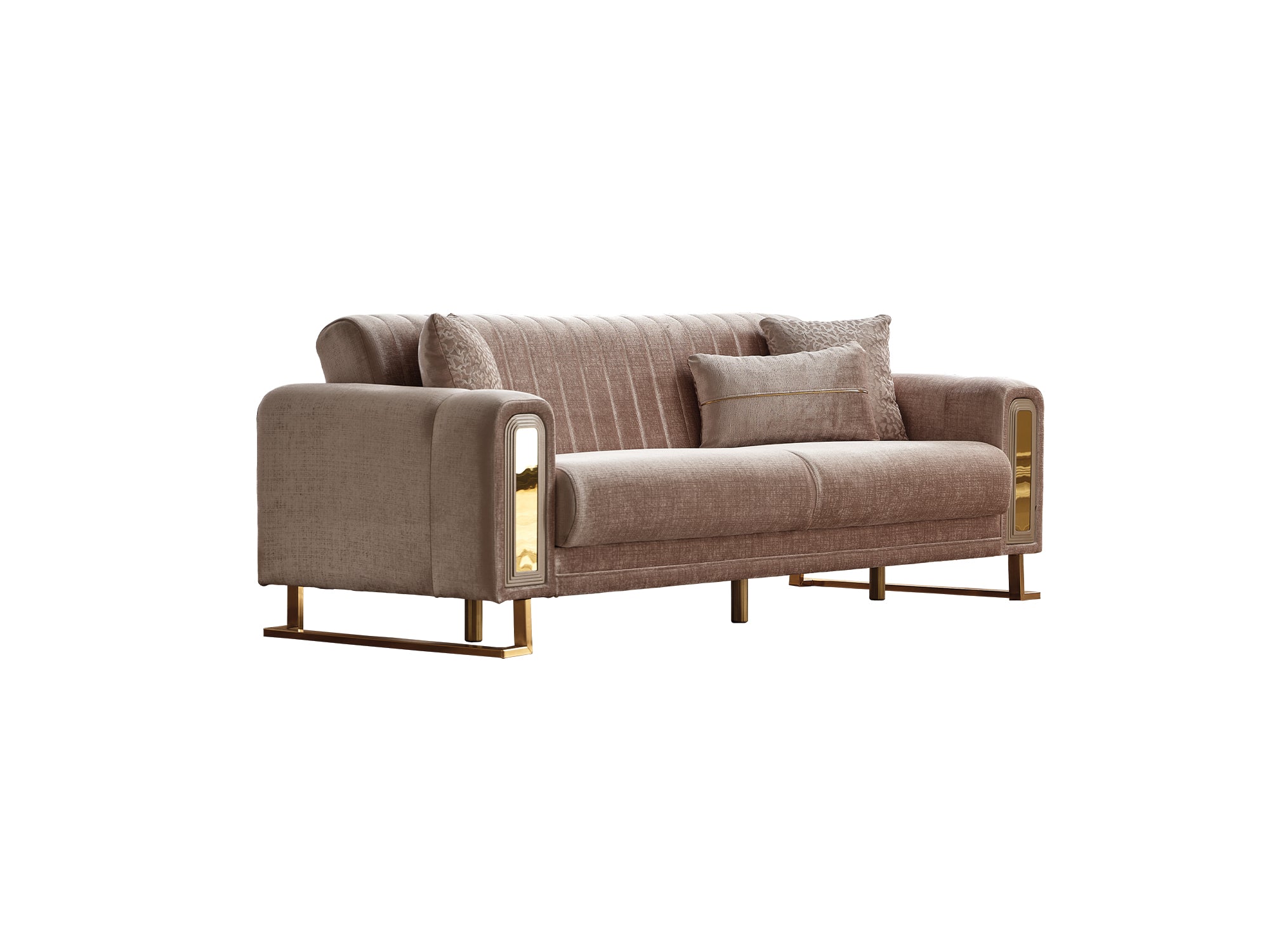 Lotus Convertible Sofa Cream