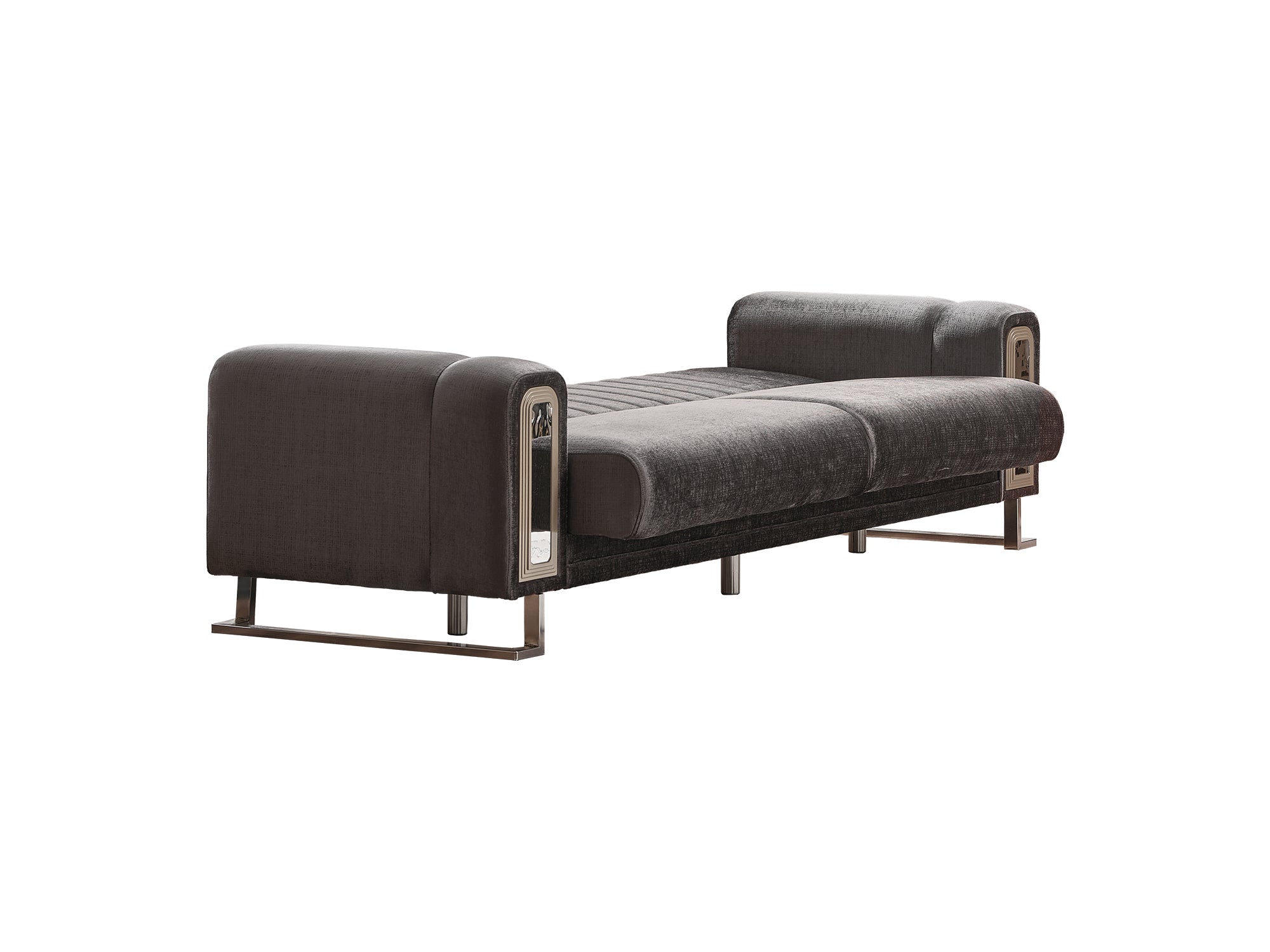 Lotus Convertible Sofa Grey