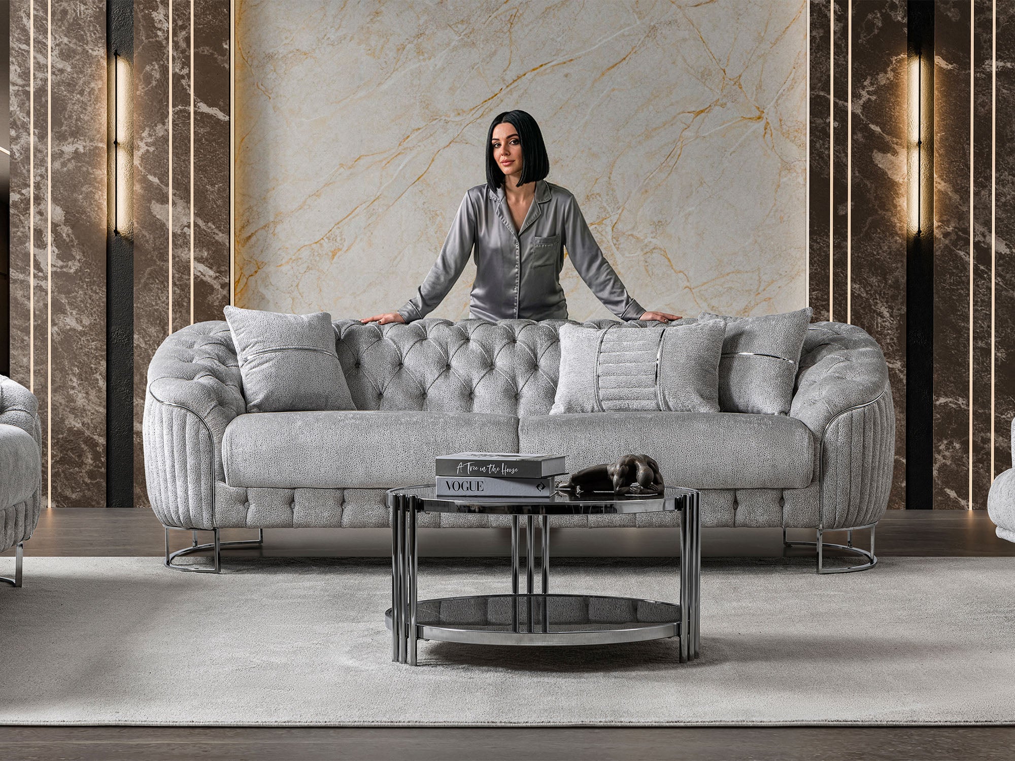 Lucas Stationary Loveseat