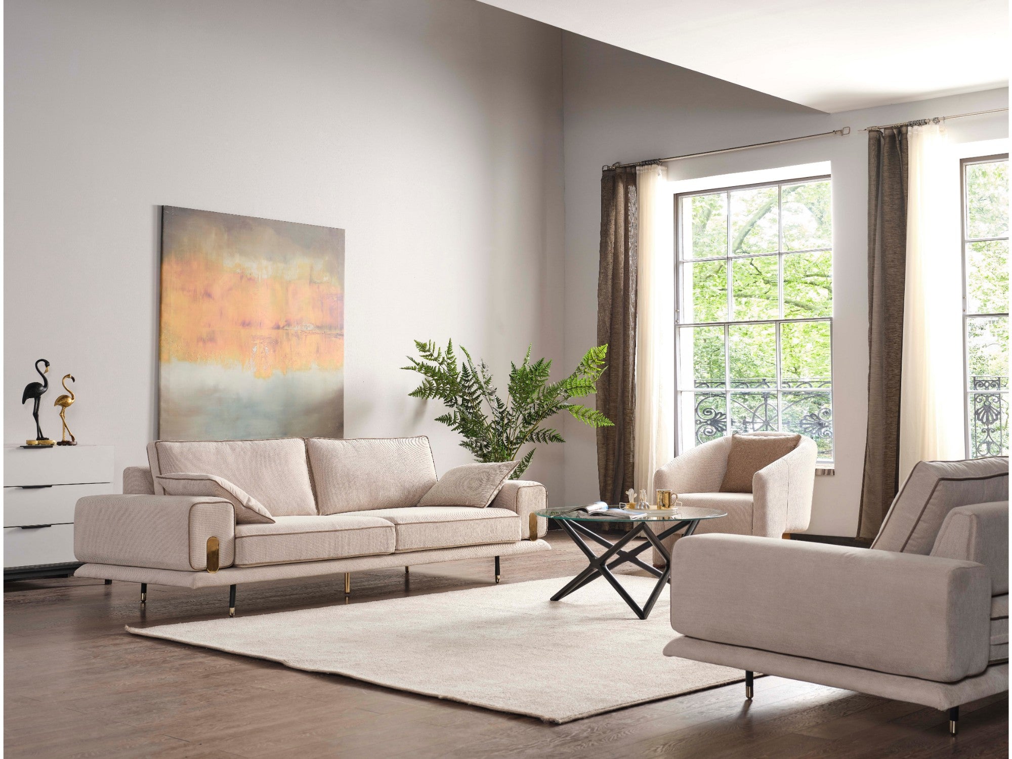 Lucca Convertible Sofa