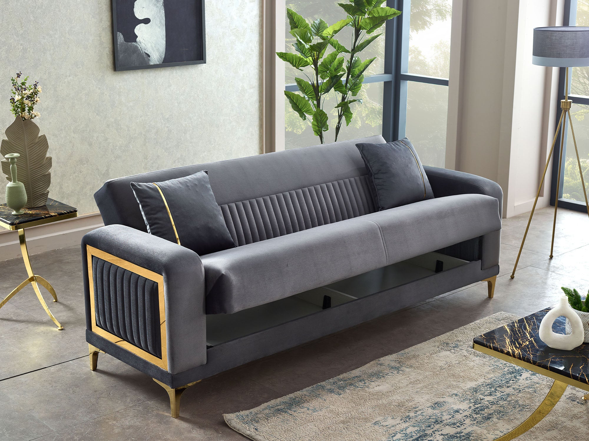Mabel 3-pieces (Sofa & Loveseat & Chair) Livingroom