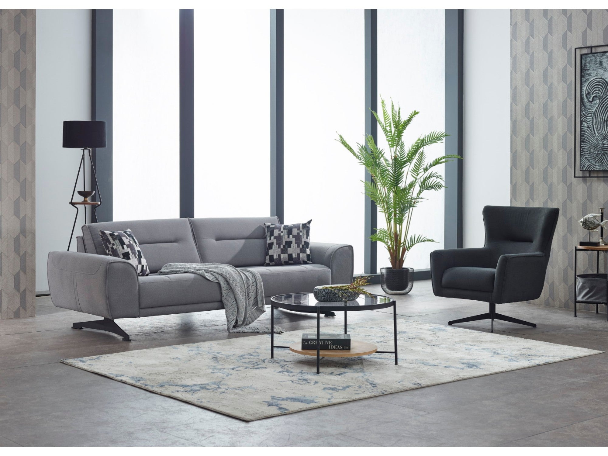 Magnum Convertible Livingroom Set (2 Sofa & 2 Chair)