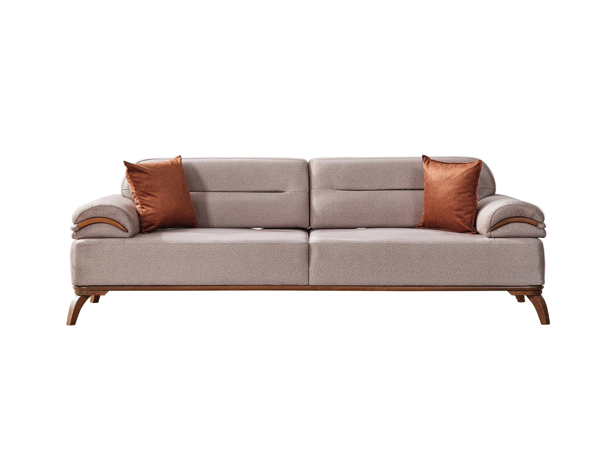 Mia Convertible Sofa Beige