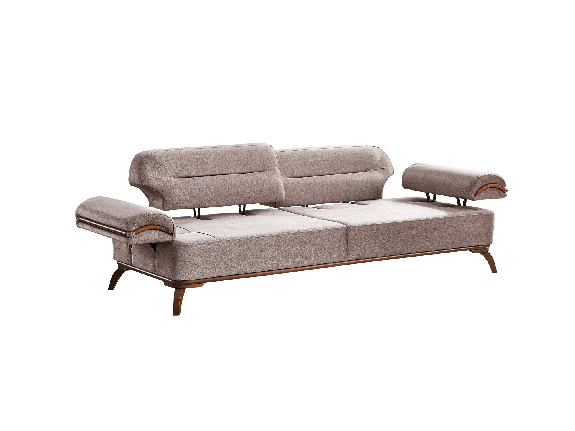 Mia Convertible Sofa Beige