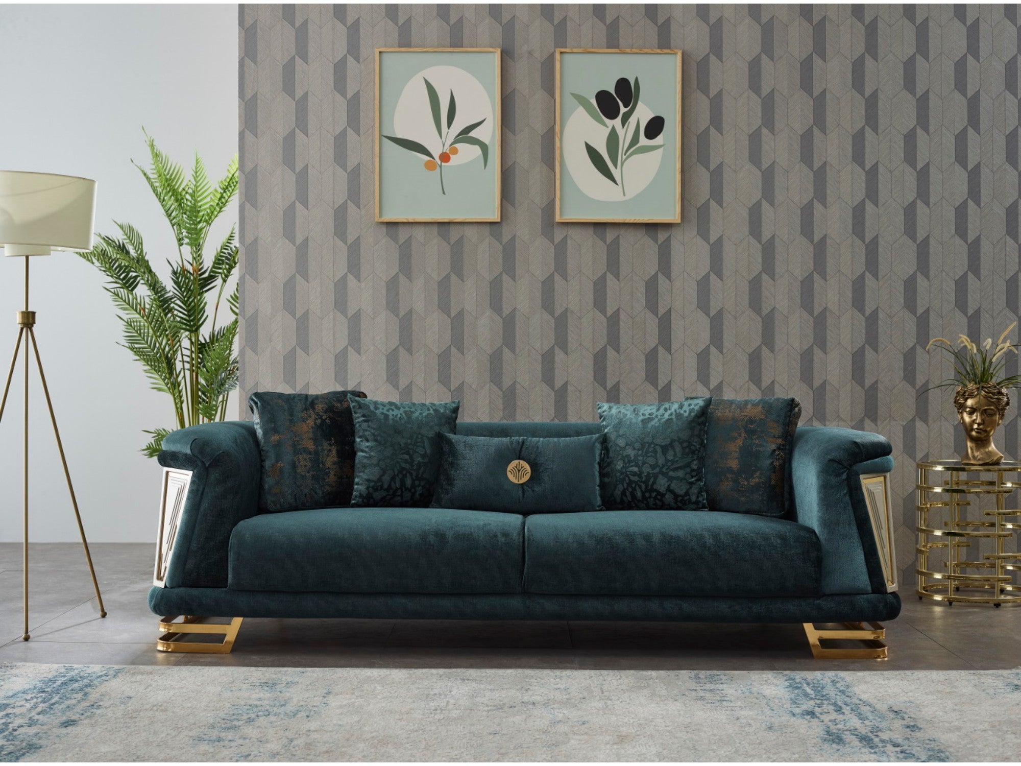 Milenyum Stationary Livingroom Set (2 Sofa & 2 Chair)