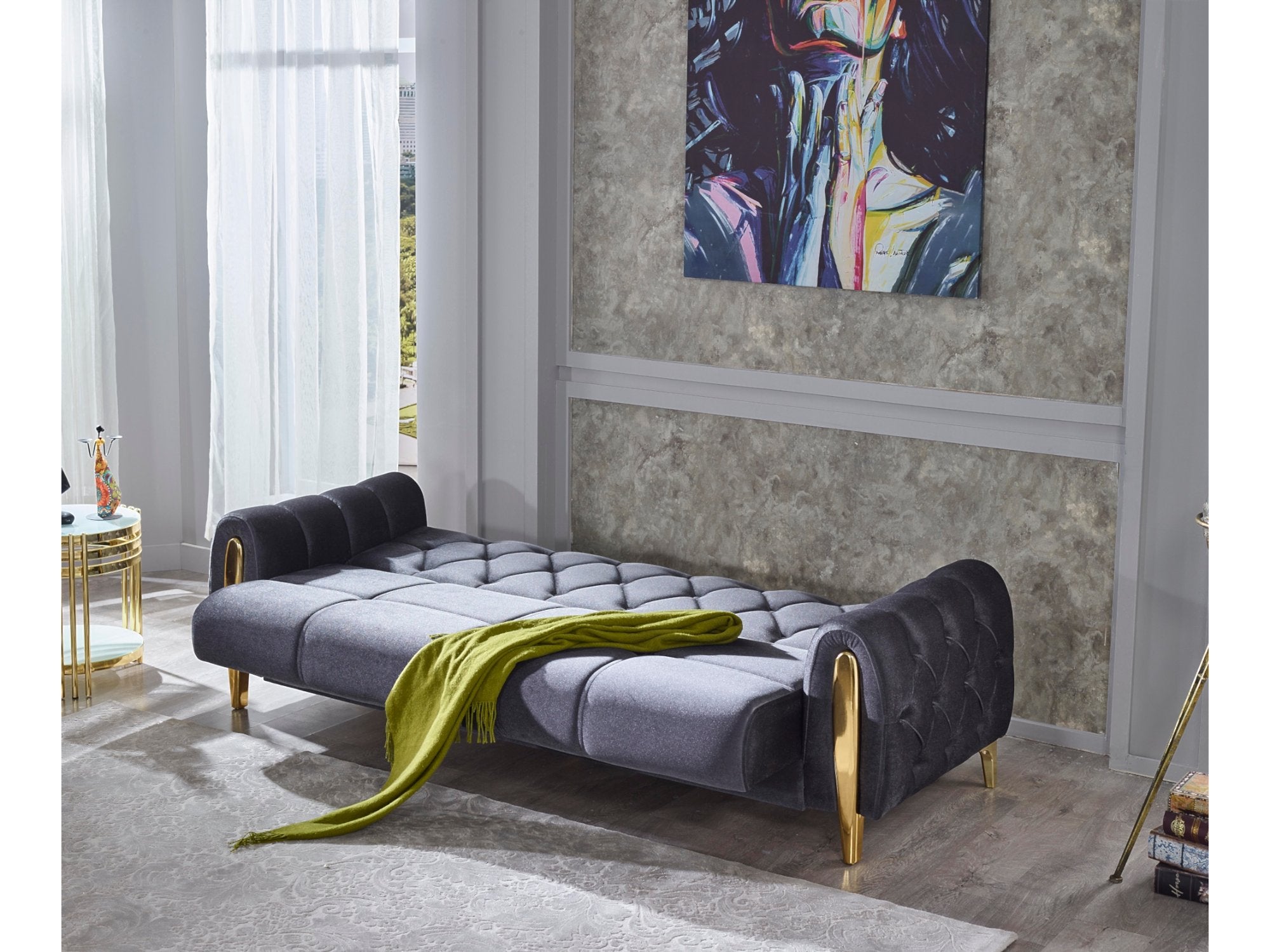 Mira Convertible Livingroom Set (2 Sofa & 2 Chair)