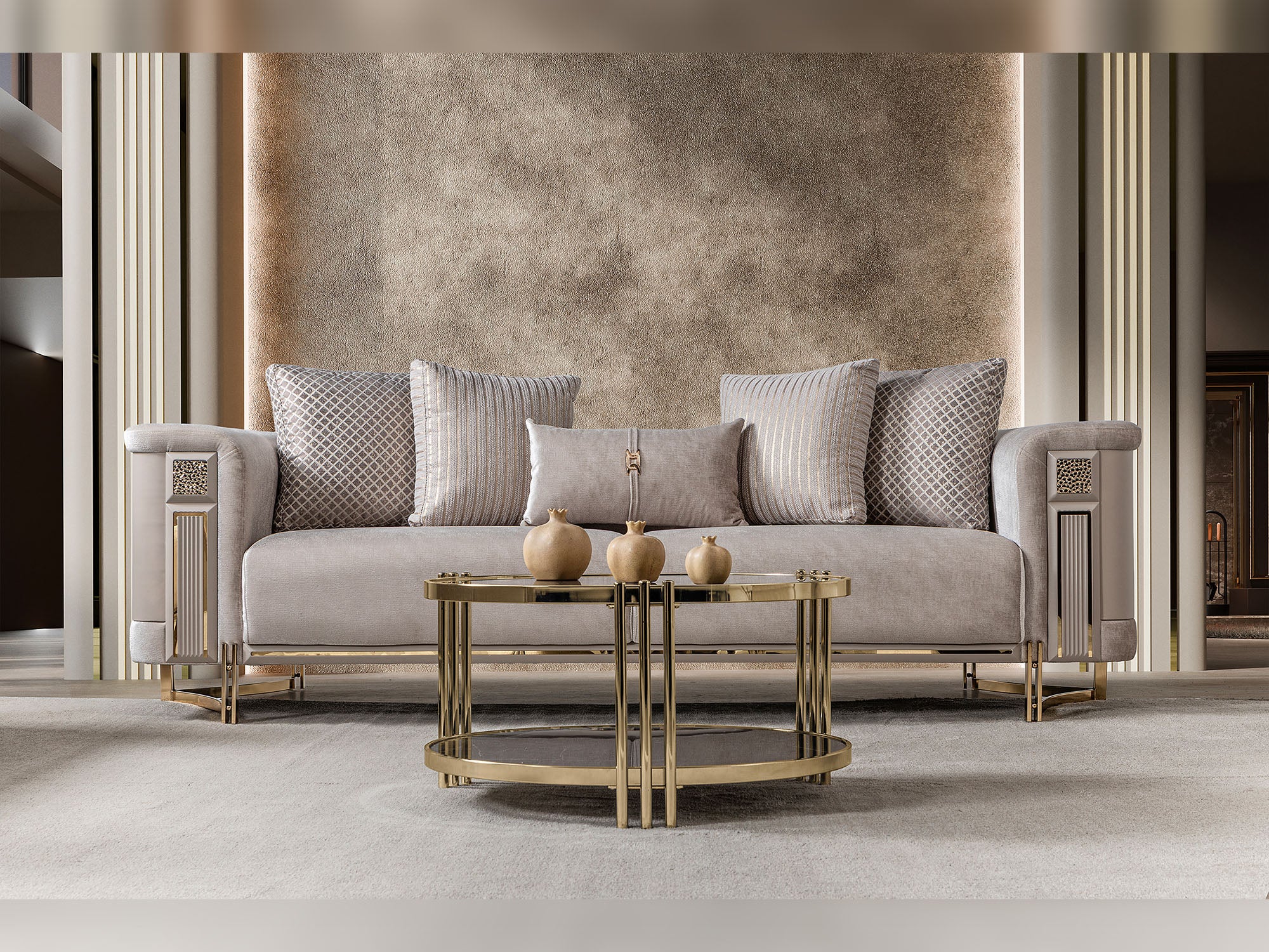 Mirage Stationary Loveseat