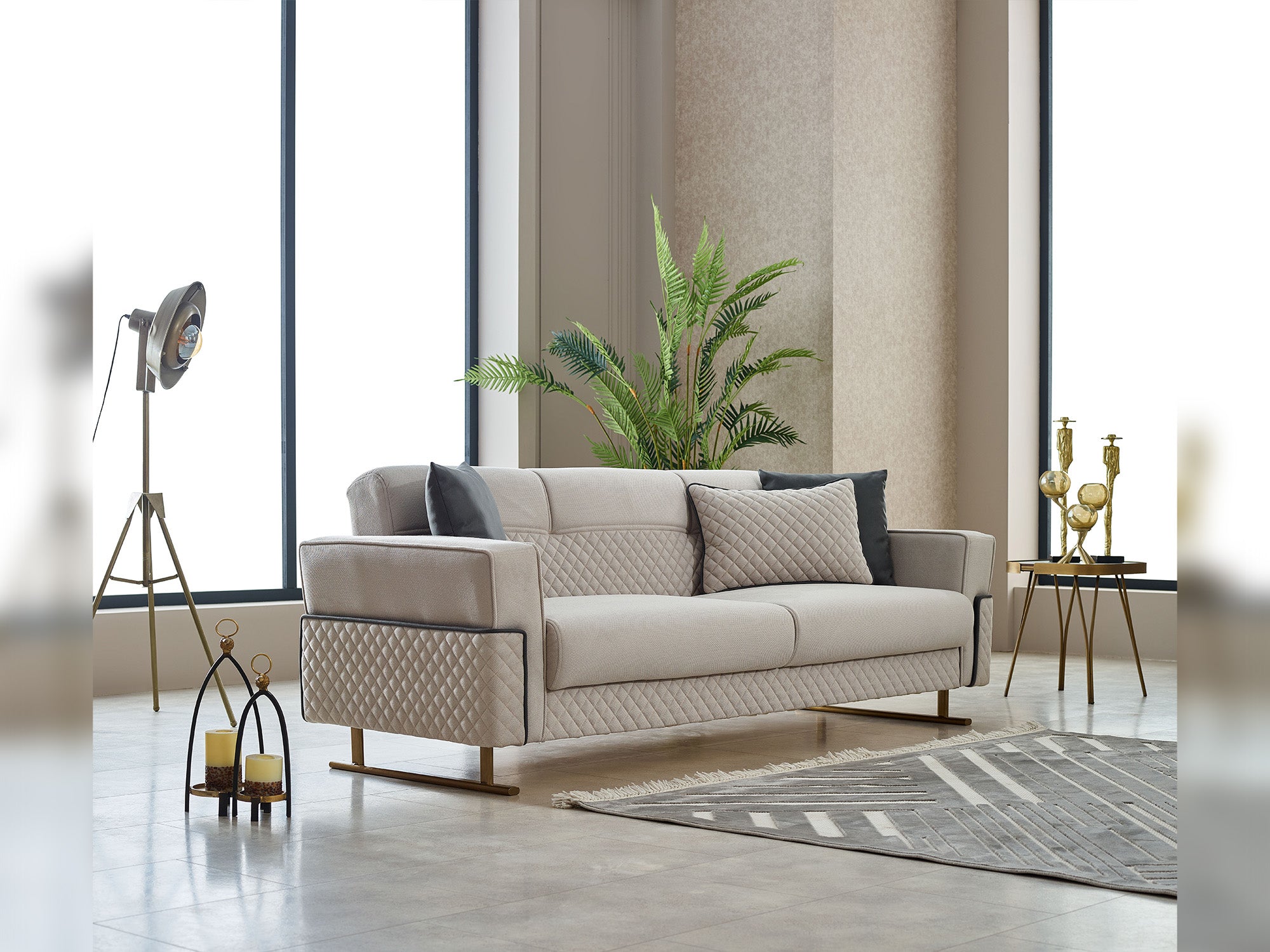 Miranda Convertible Loveseat